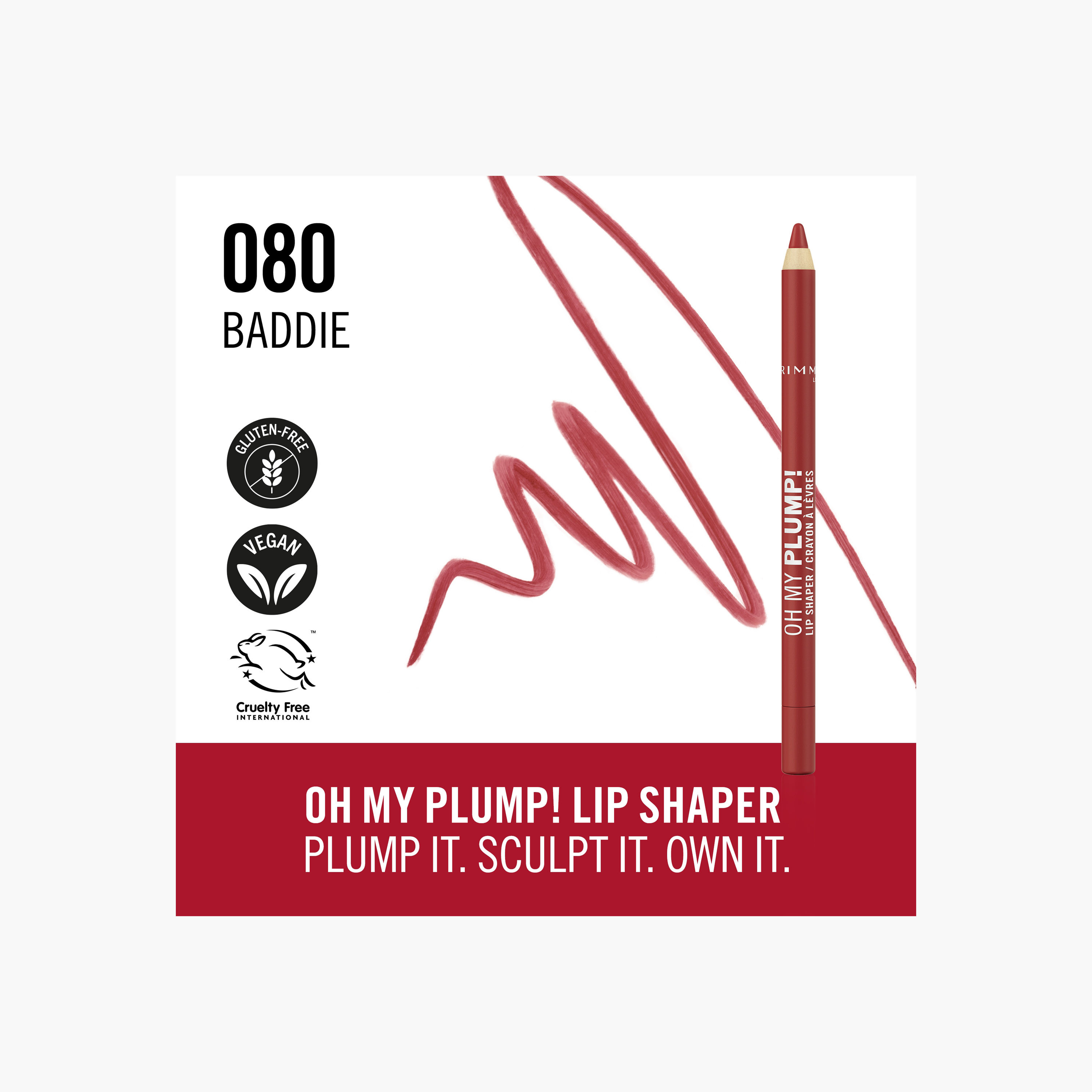 محدد شفاه أوه ماي بلامب من ريميل-beautyandpersonalcare-makeup-lips-lipliners-image-3