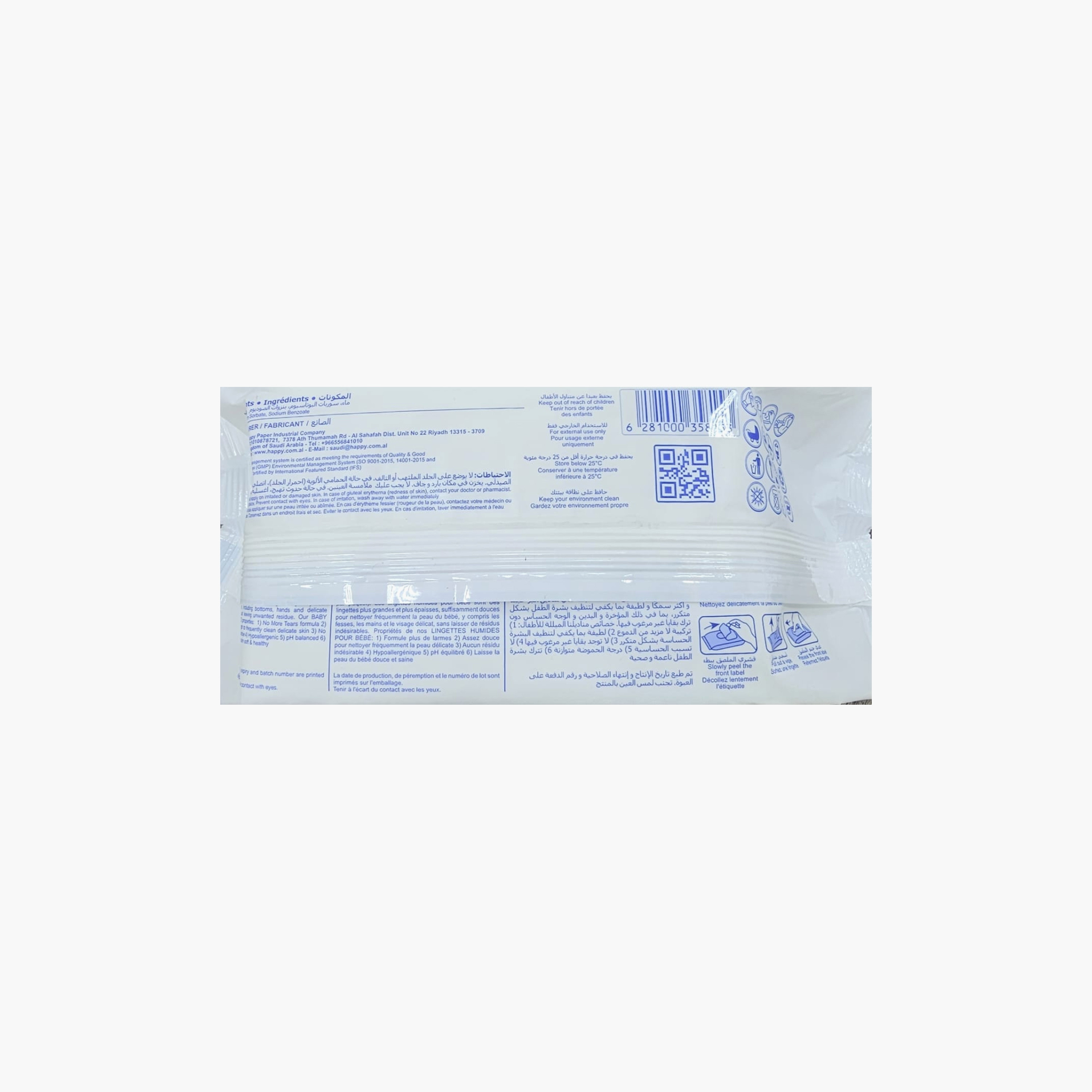 Fresco 160-Piece Pure Aqua Wet Wipes-baby-diapering-babywipes-image-3