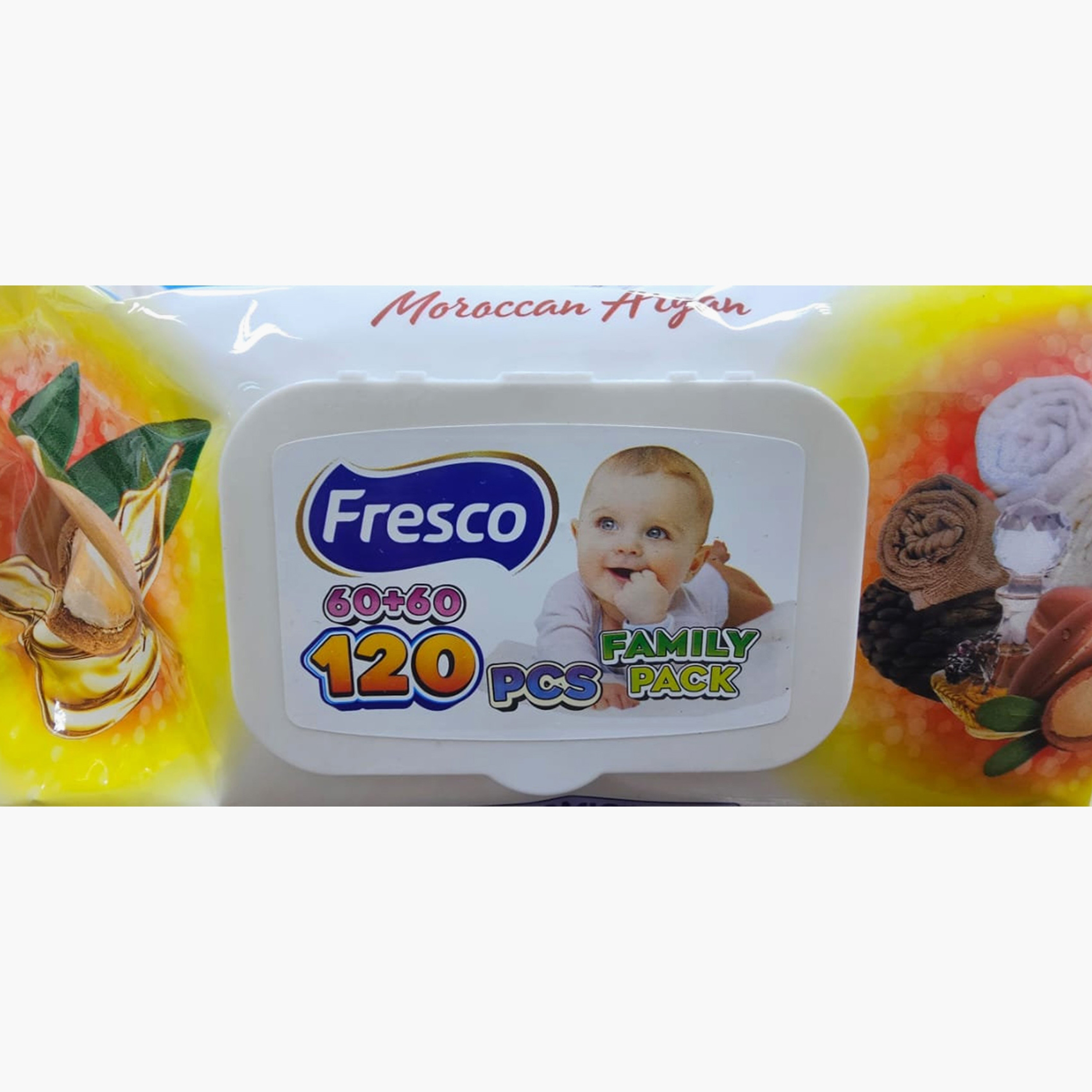 Fresco 120-Piece Moroccan Argan Wet Wipes-baby-diapering-babywipes-image-2