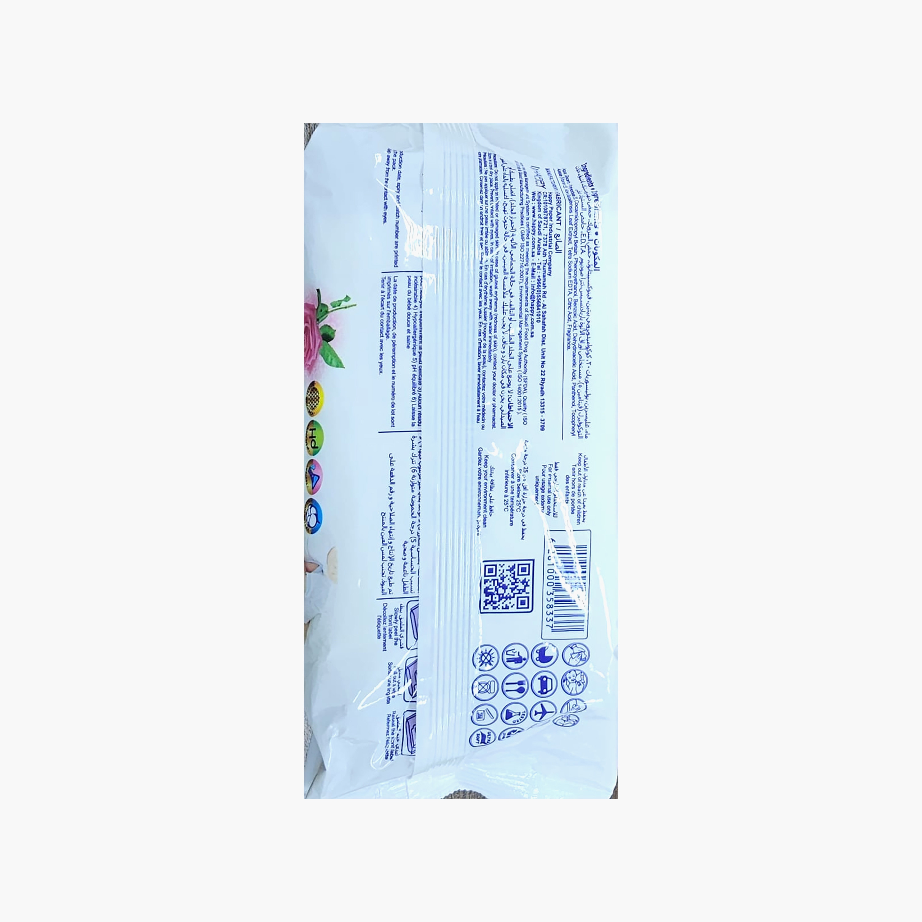 Fresco 120-Piece Flower Dreams Wet Wipes-baby-diapering-babywipes-image-4