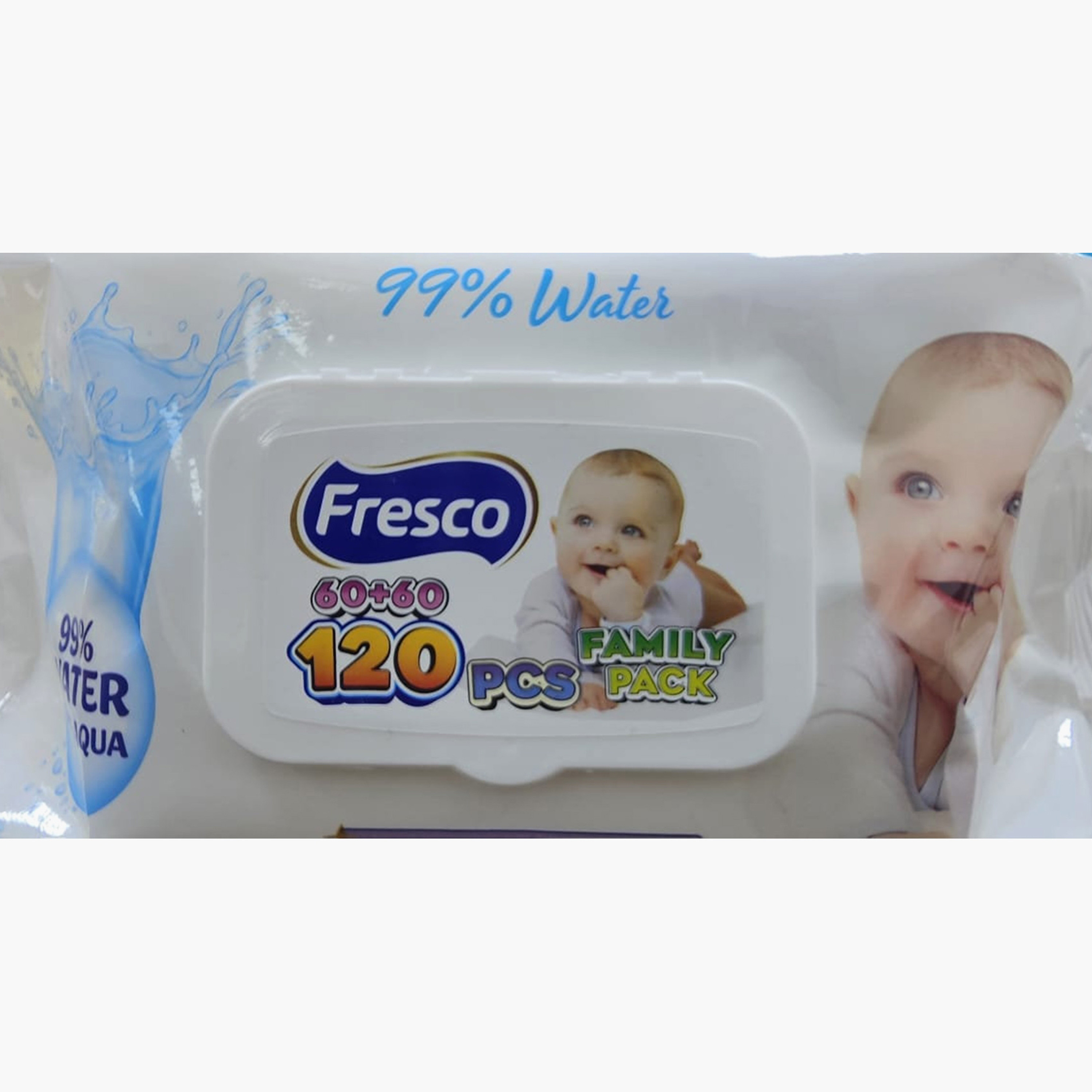 Fresco 120-Piece Pure Aqua Wet Wipes-baby-diapering-babywipes-image-2