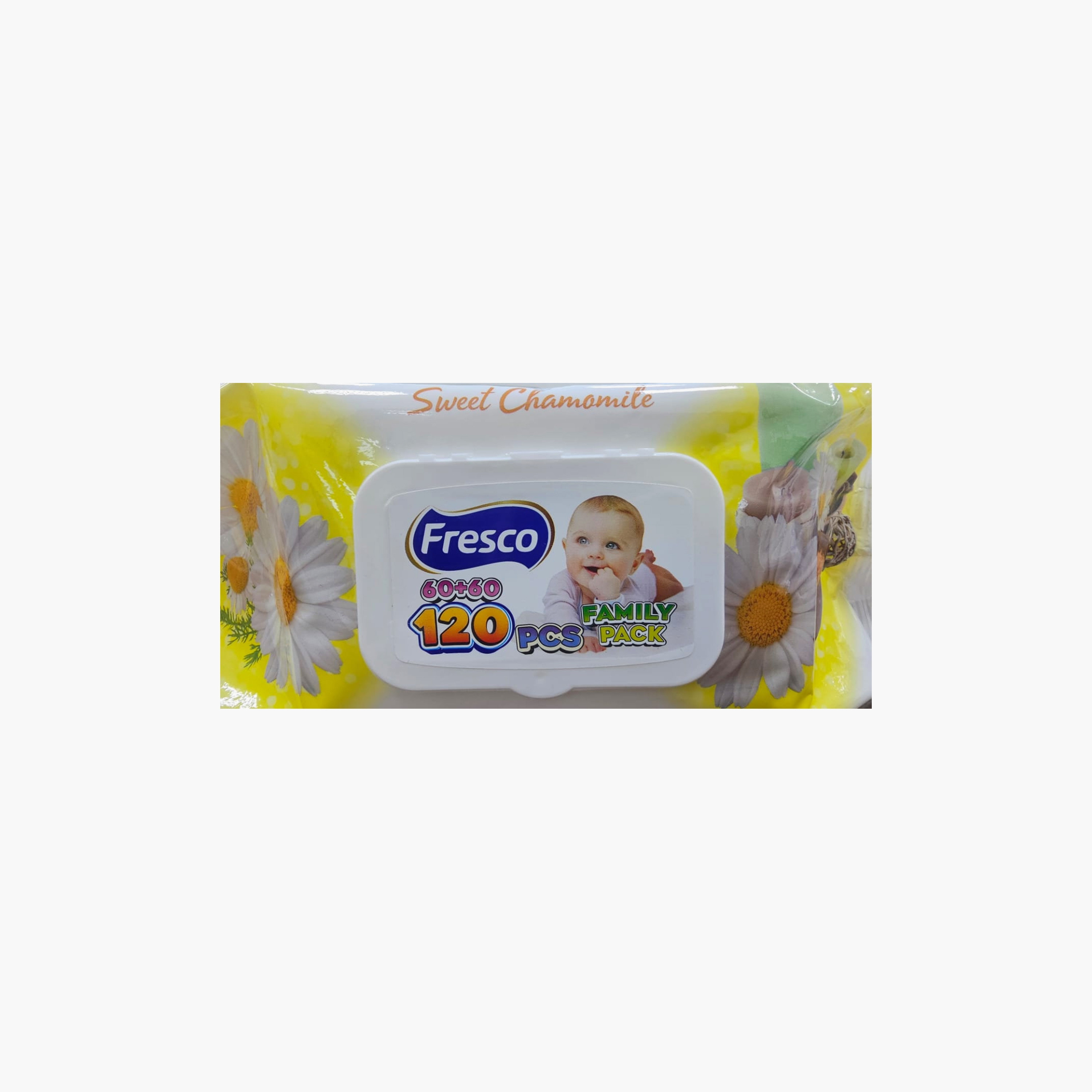 Fresco 120-Piece Sweet Chamomile Wet Wipes-baby-diapering-babywipes-image-2
