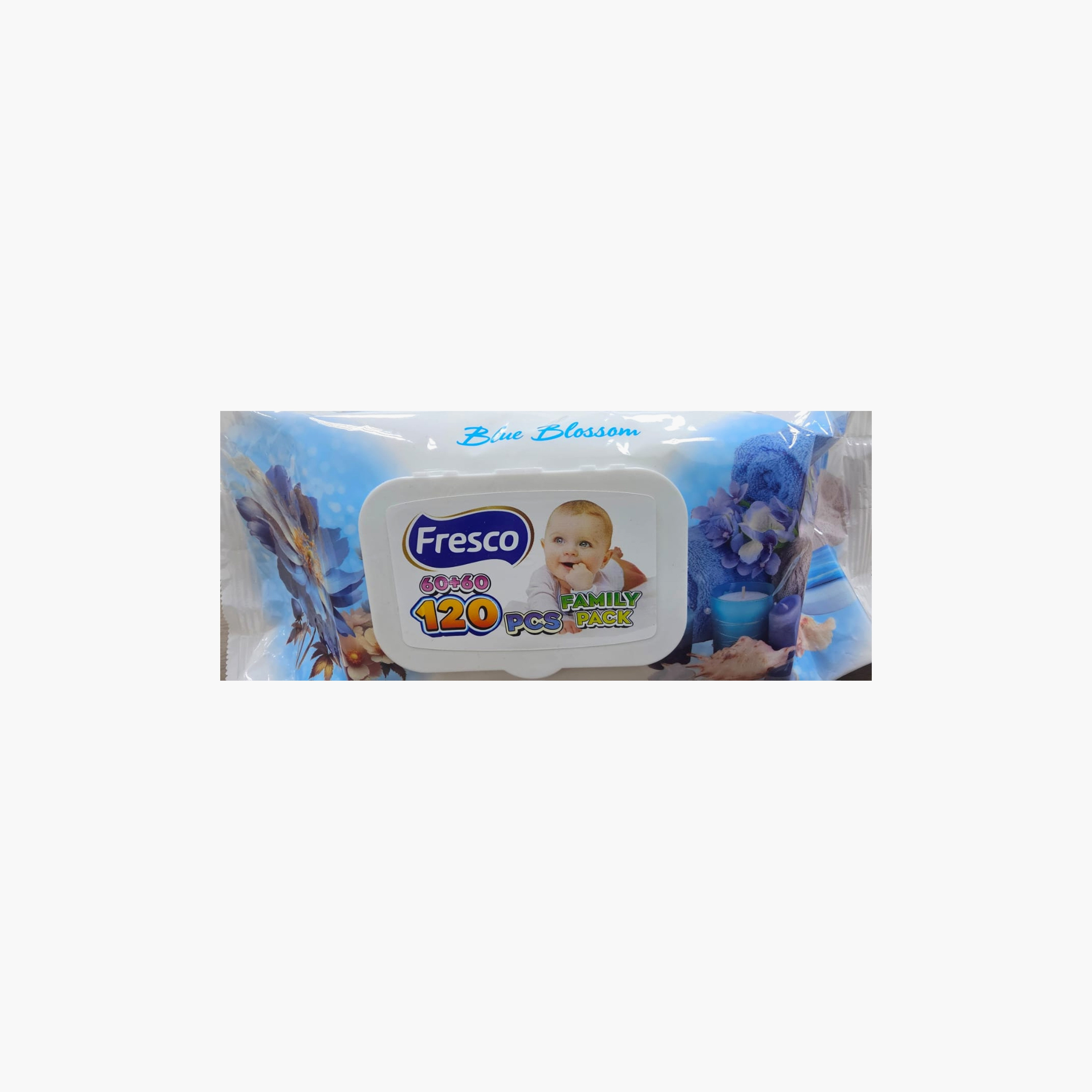 Fresco 120-Piece Blue Blossom Wet Wipes-baby-diapering-babywipes-image-1