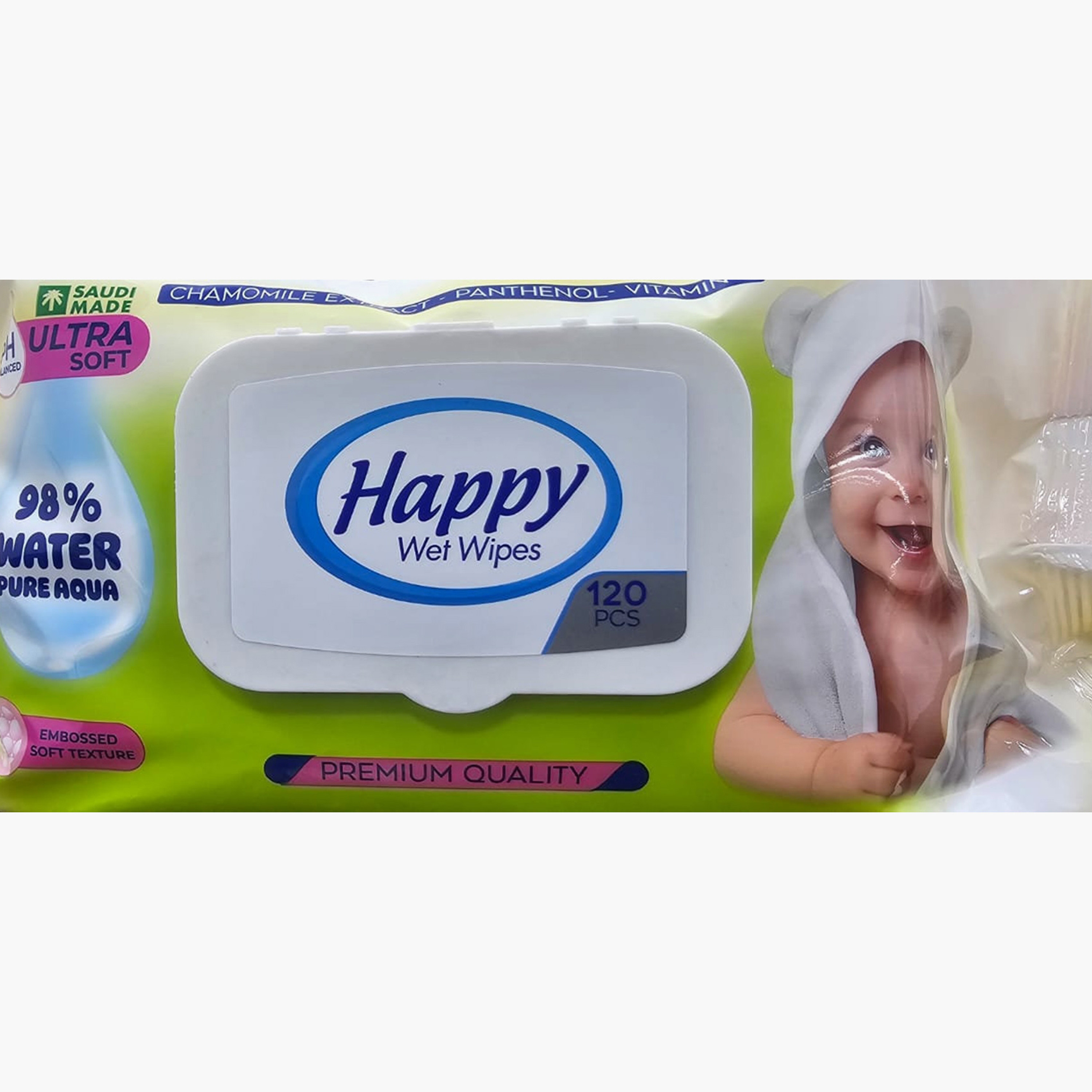 Happy 120-Piece Soft Skin Wet Wipes-baby-diapering-babywipes-image-4