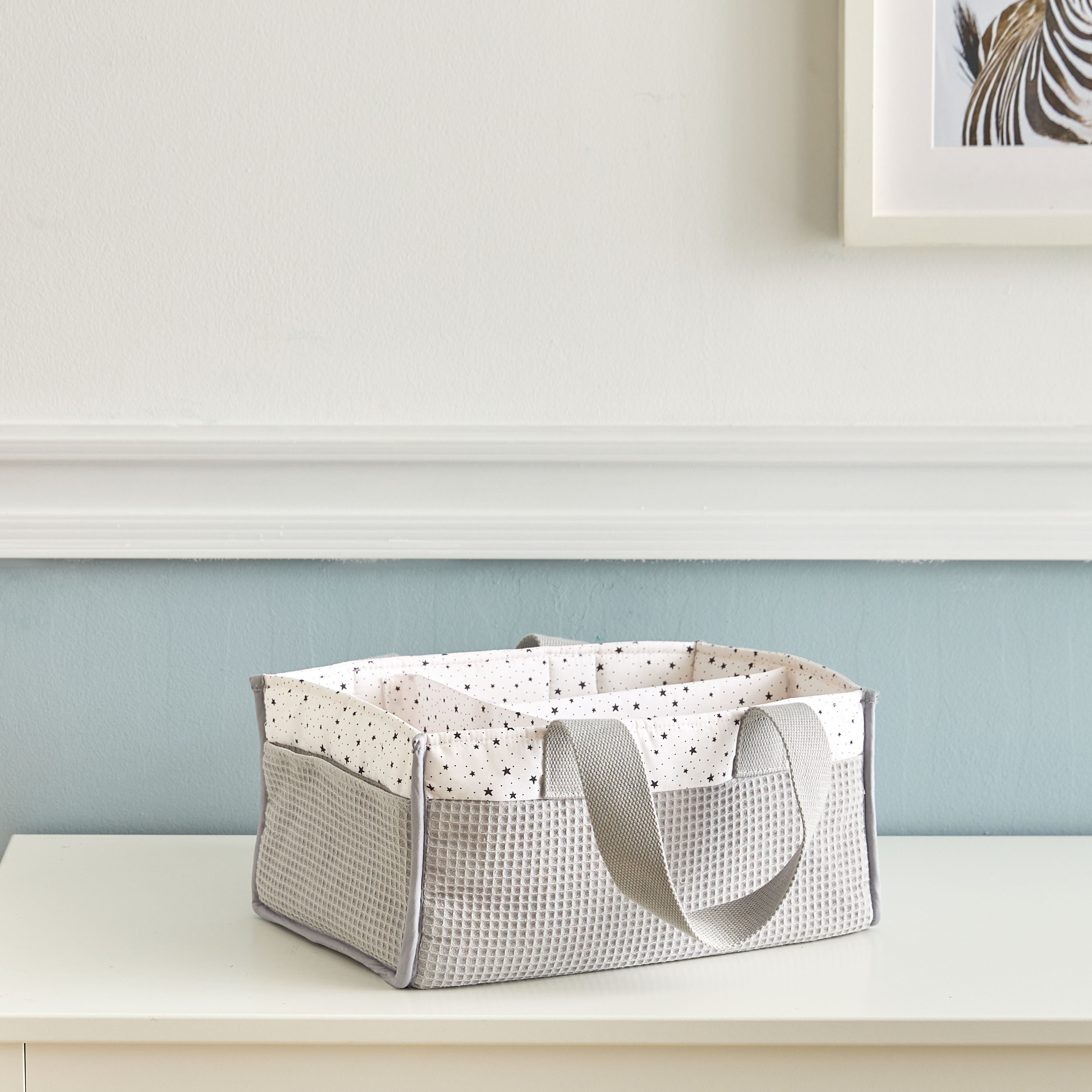 Juniors Diaper Caddy with Star Print-baby-nursery-furniture-wardrobesandstorage-image-2