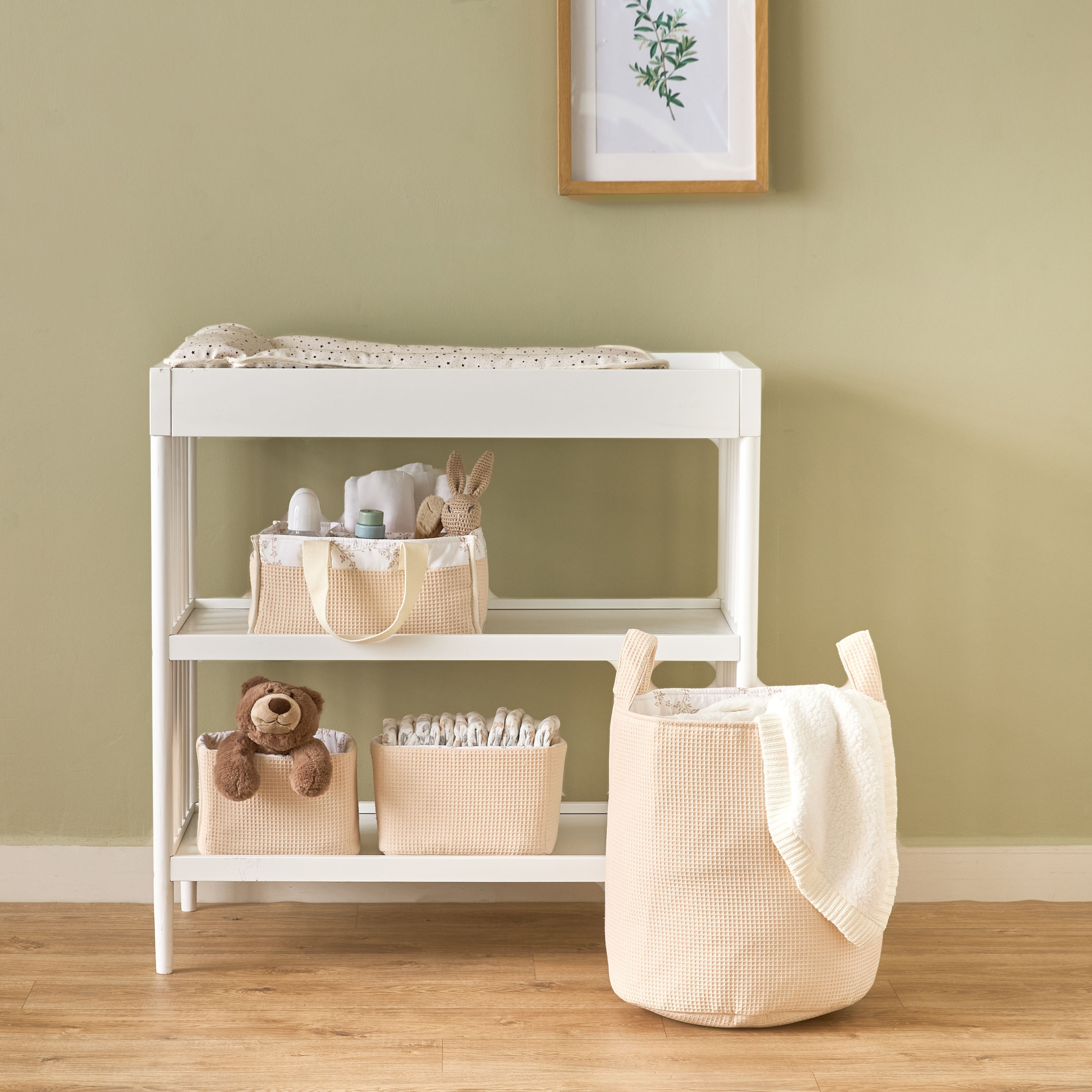 Juniors Diaper Caddy with Leaves Print-baby-nursery-furniture-wardrobesandstorage-image-7