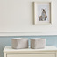 Pack of 2 Juniors Changing Table Organiser with Star Print-baby-nursery-furniture-wardrobesandstorage-image-2