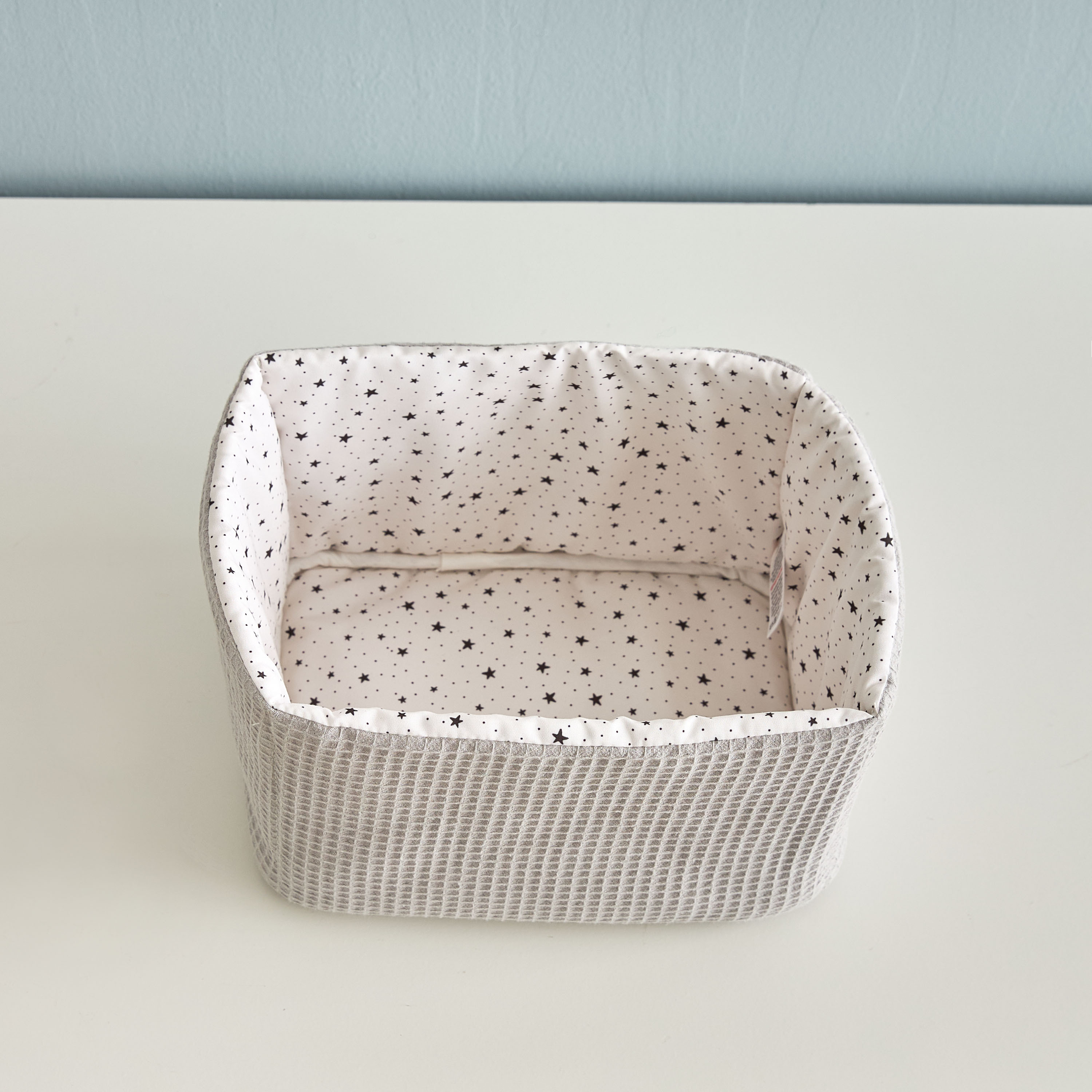 Pack of 2 Juniors Changing Table Organiser with Star Print-baby-nursery-furniture-wardrobesandstorage-image-5