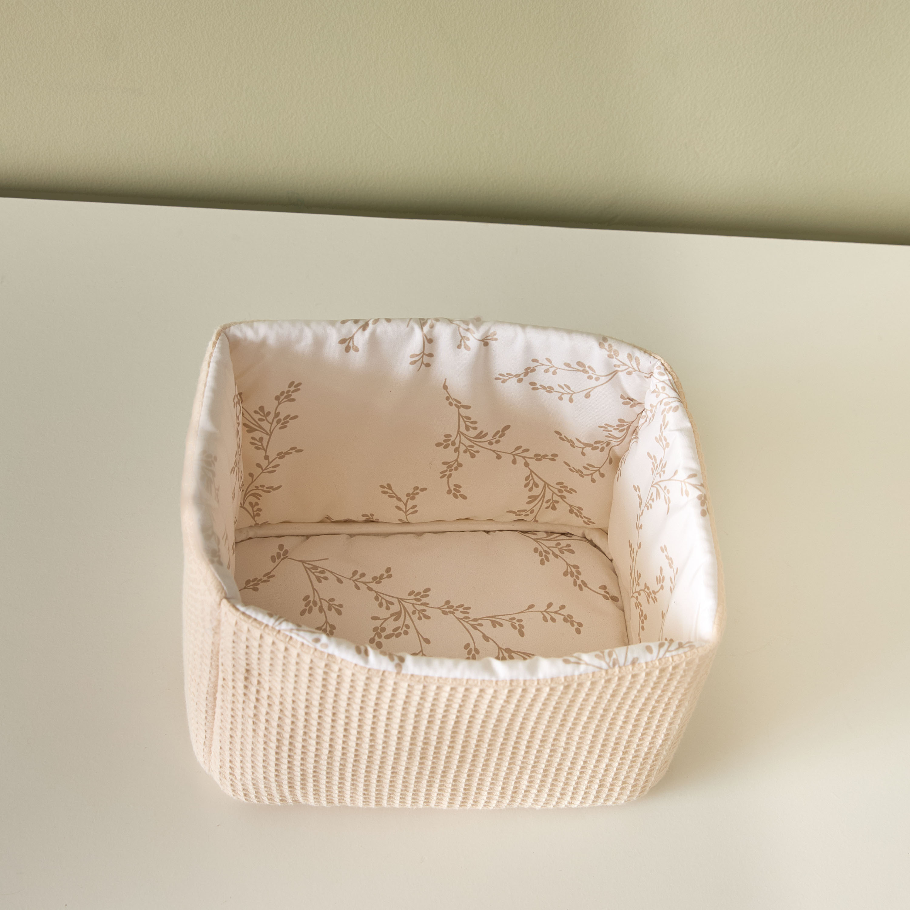 Pack of 2 Juniors Changing Table Organiser with Leaves Print-baby-nursery-furniture-wardrobesandstorage-image-6