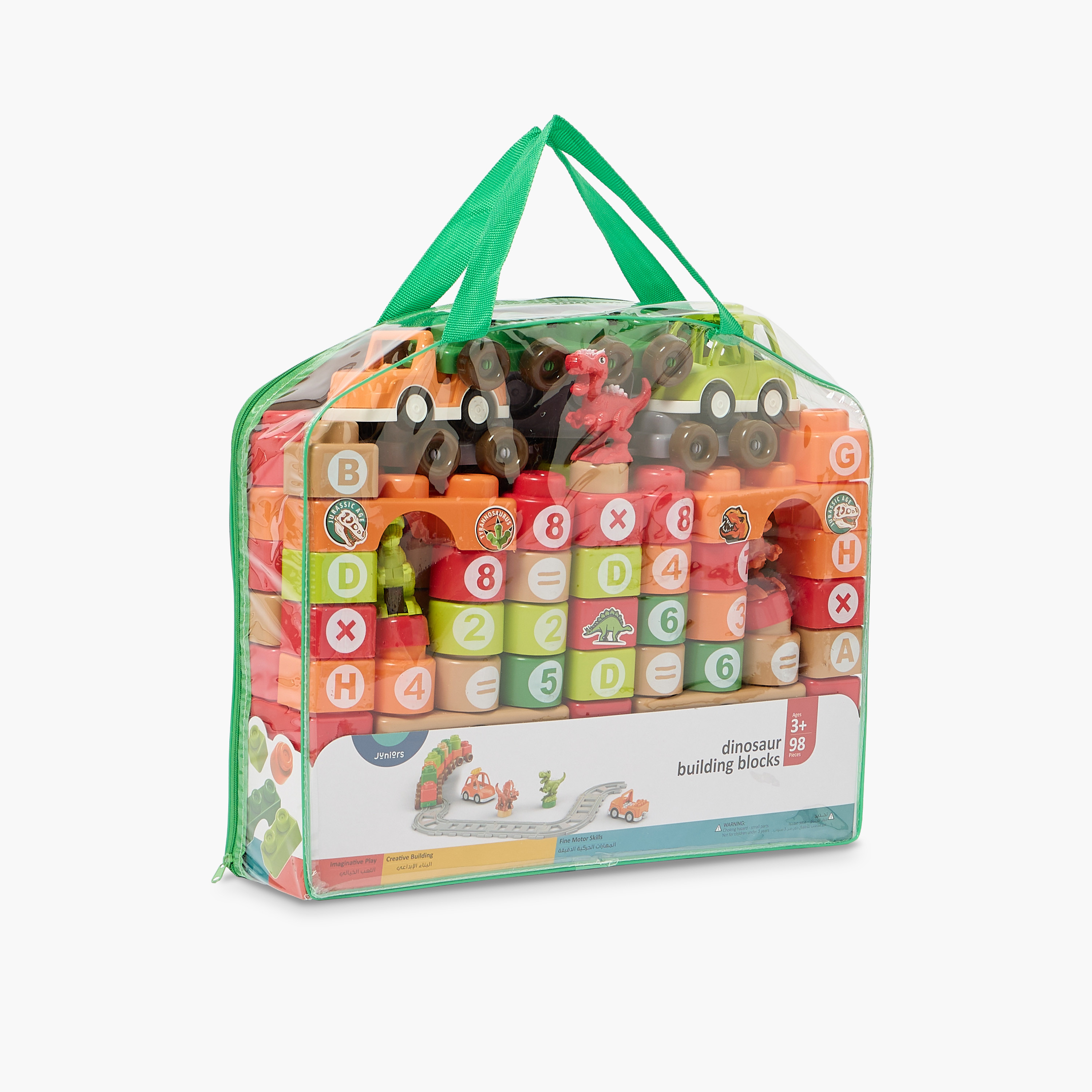 Juniors 98-Piece Dinosaur Building Blocks Set-toys-buildingblocks-blocks-image-7