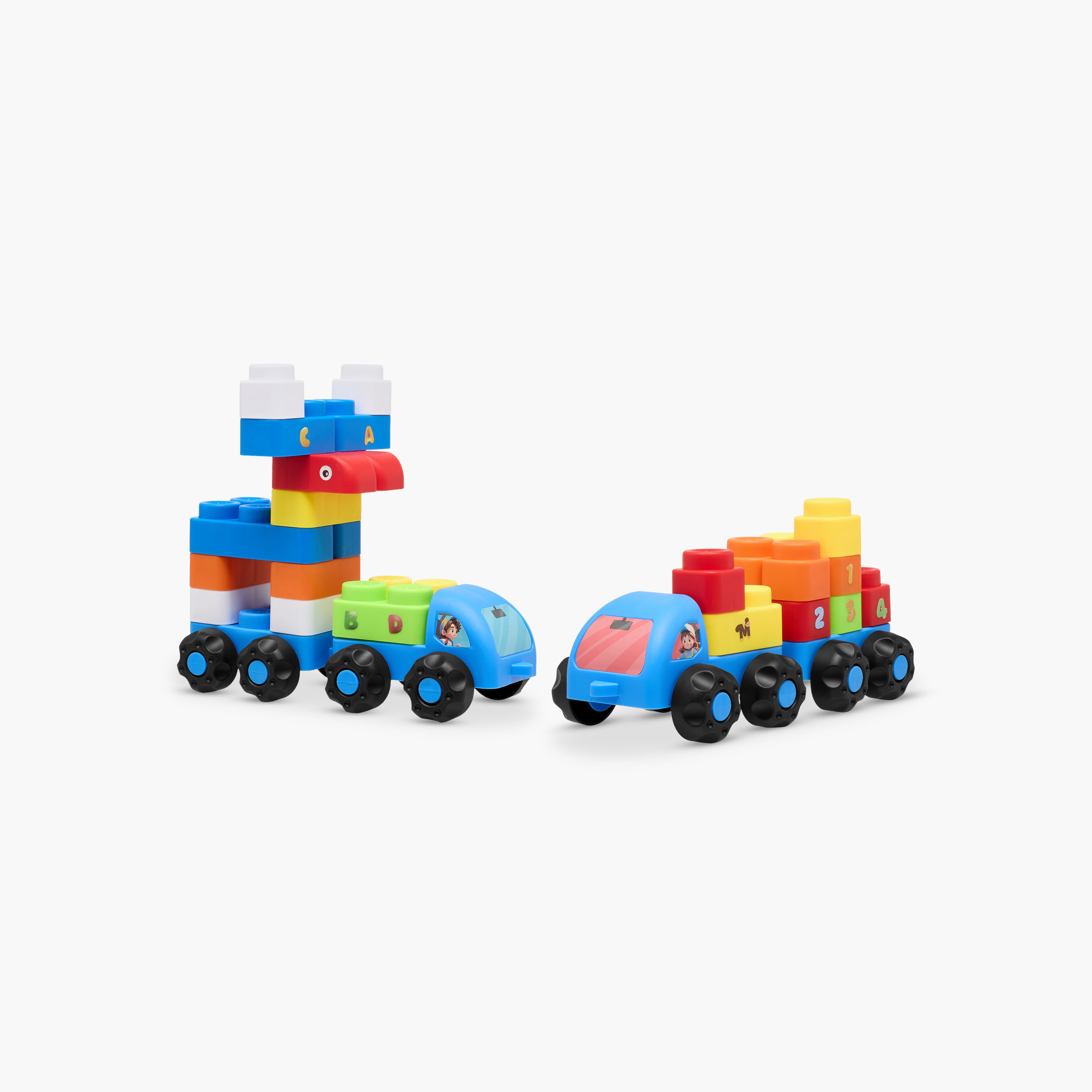 Juniors 56-Piece Soft Building Block Vehicle Set-toys-buildingblocks-blocks-image-2