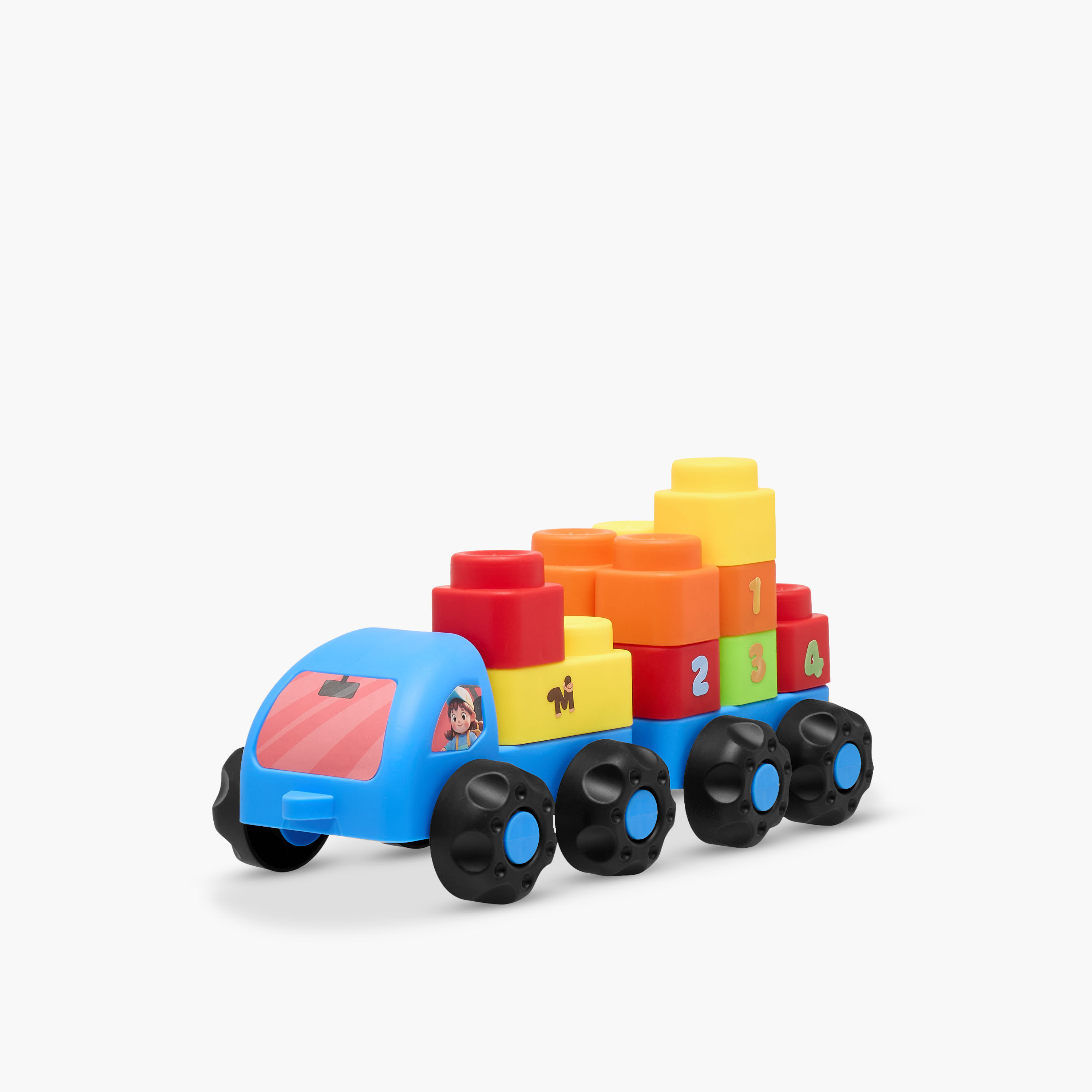 Juniors 56-Piece Soft Building Block Vehicle Set-toys-buildingblocks-blocks-image-4
