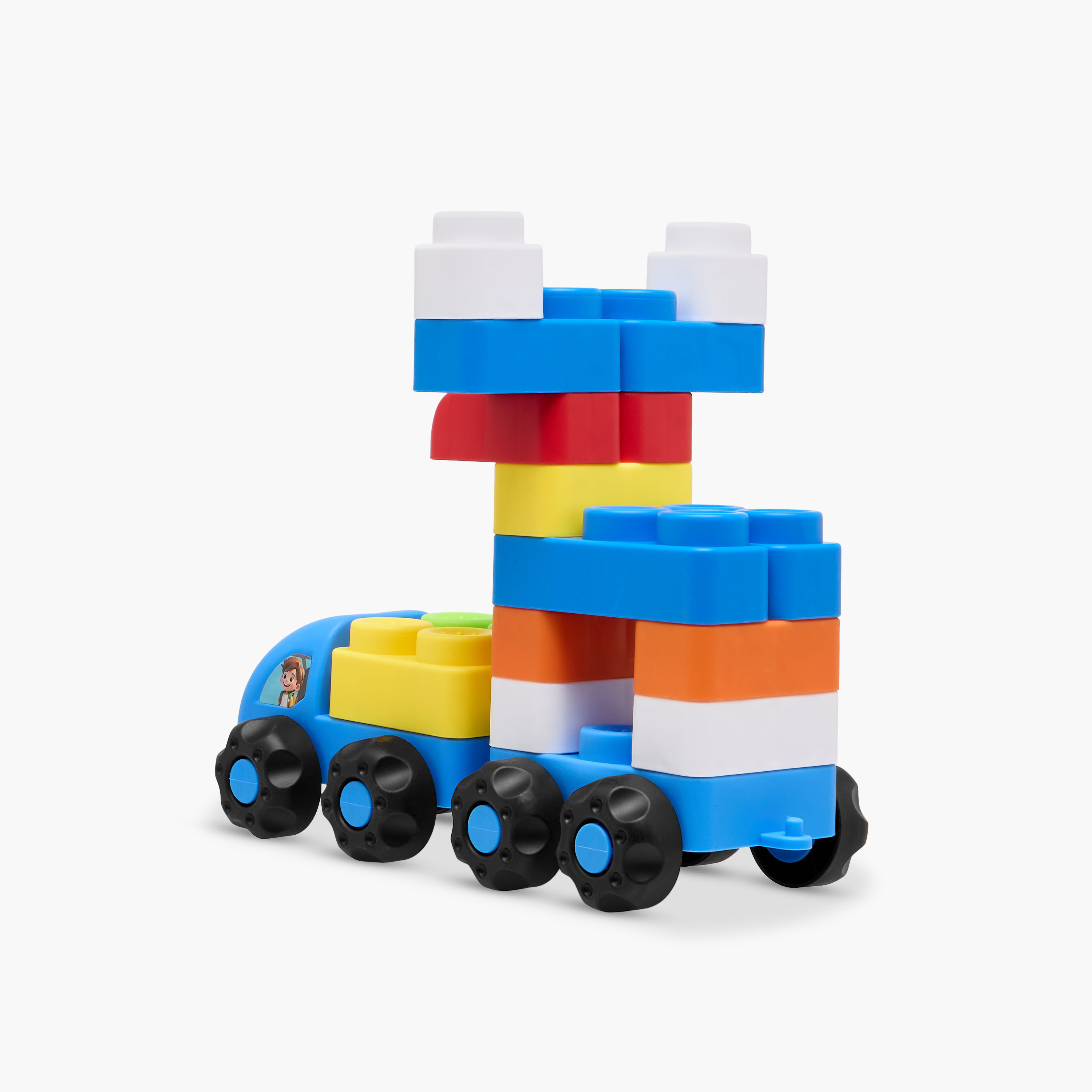 Juniors 56-Piece Soft Building Block Vehicle Set-toys-buildingblocks-blocks-image-8