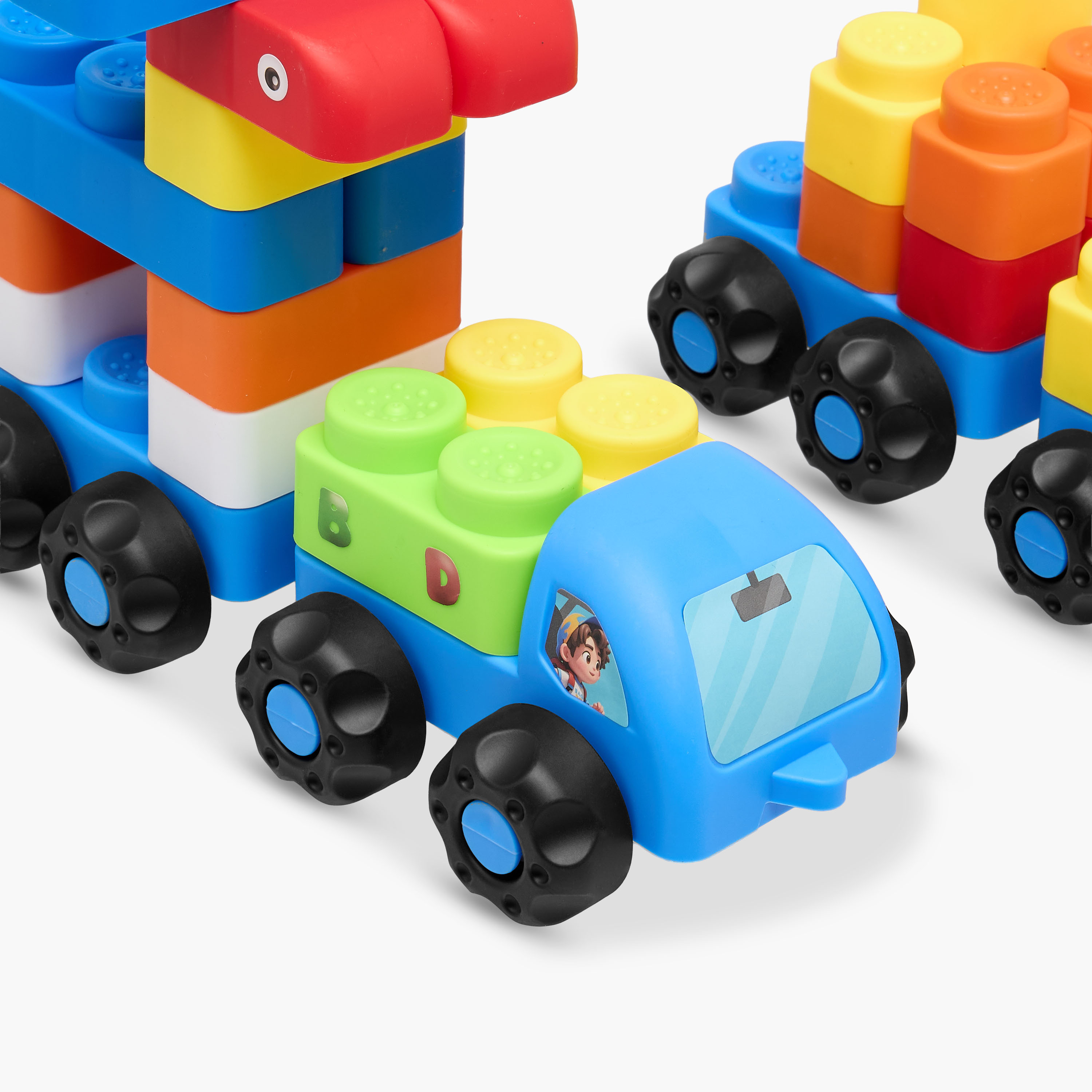 Juniors 56-Piece Soft Building Block Vehicle Set-toys-buildingblocks-blocks-image-9