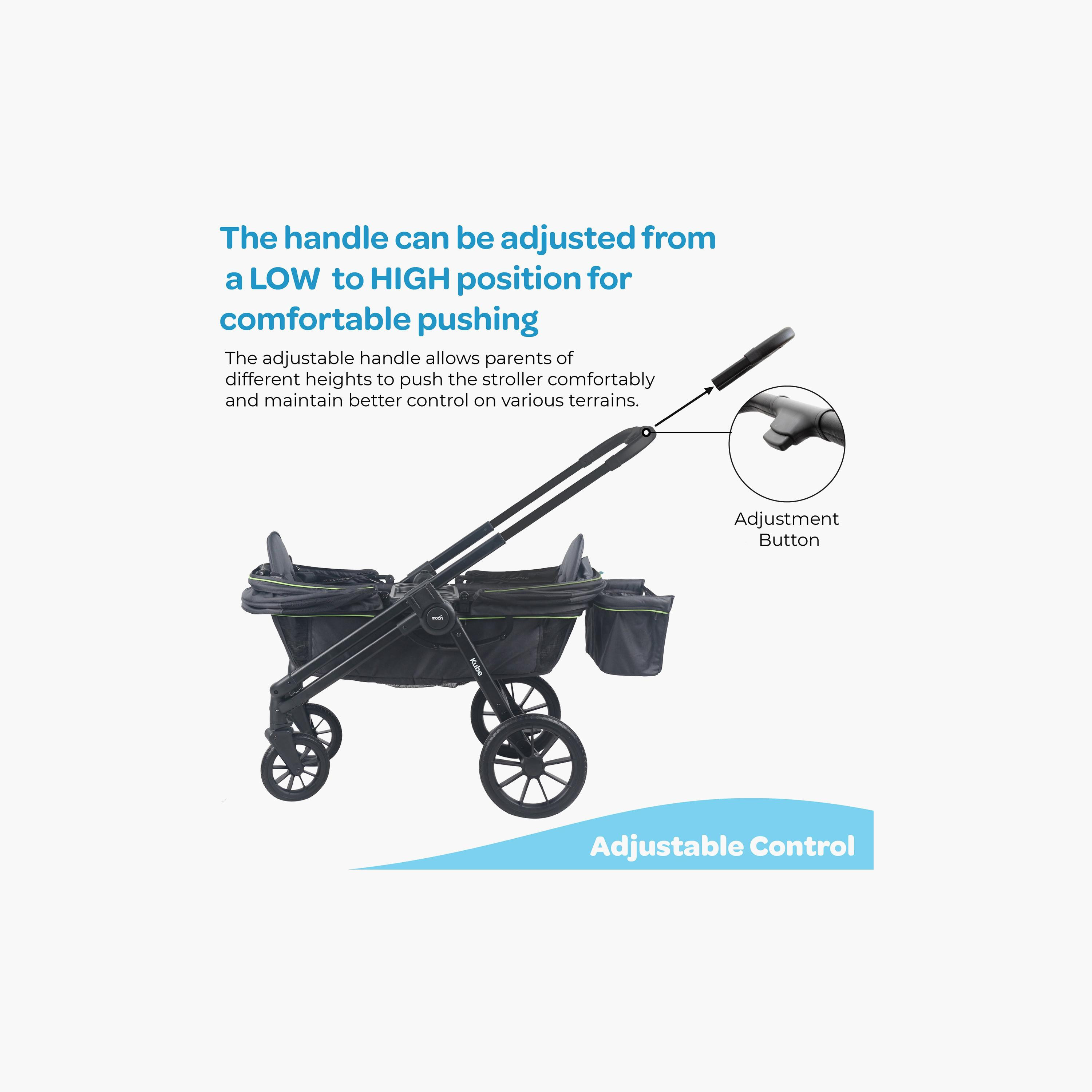 Moon Kube Convertible Wagon Stroller with All-Terrain Wheels - 6 months - 5 years - 24 kg-baby-gear-strollersandprams-strollers-image-10