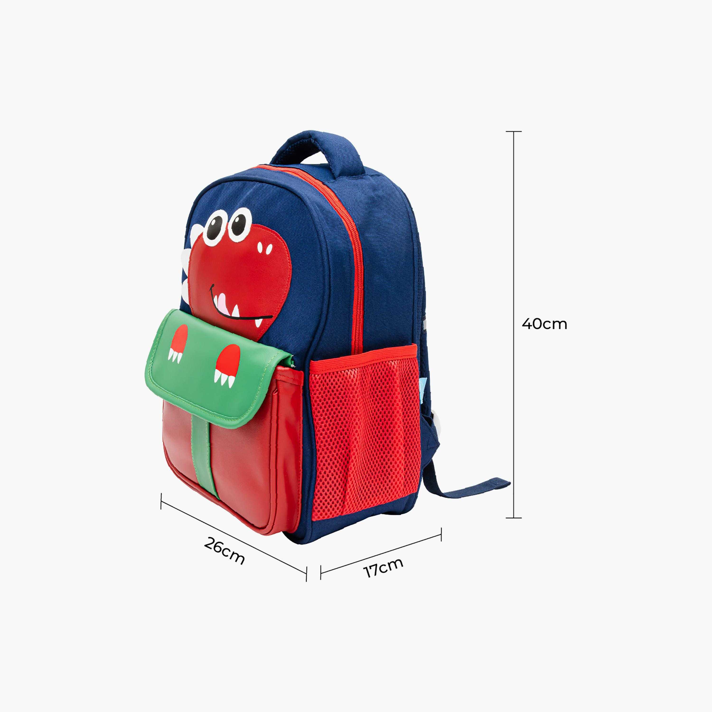 Moon 3D Design Waterproof Backpack - Dino-school-bagsandbackpacks-backpacks-image-8