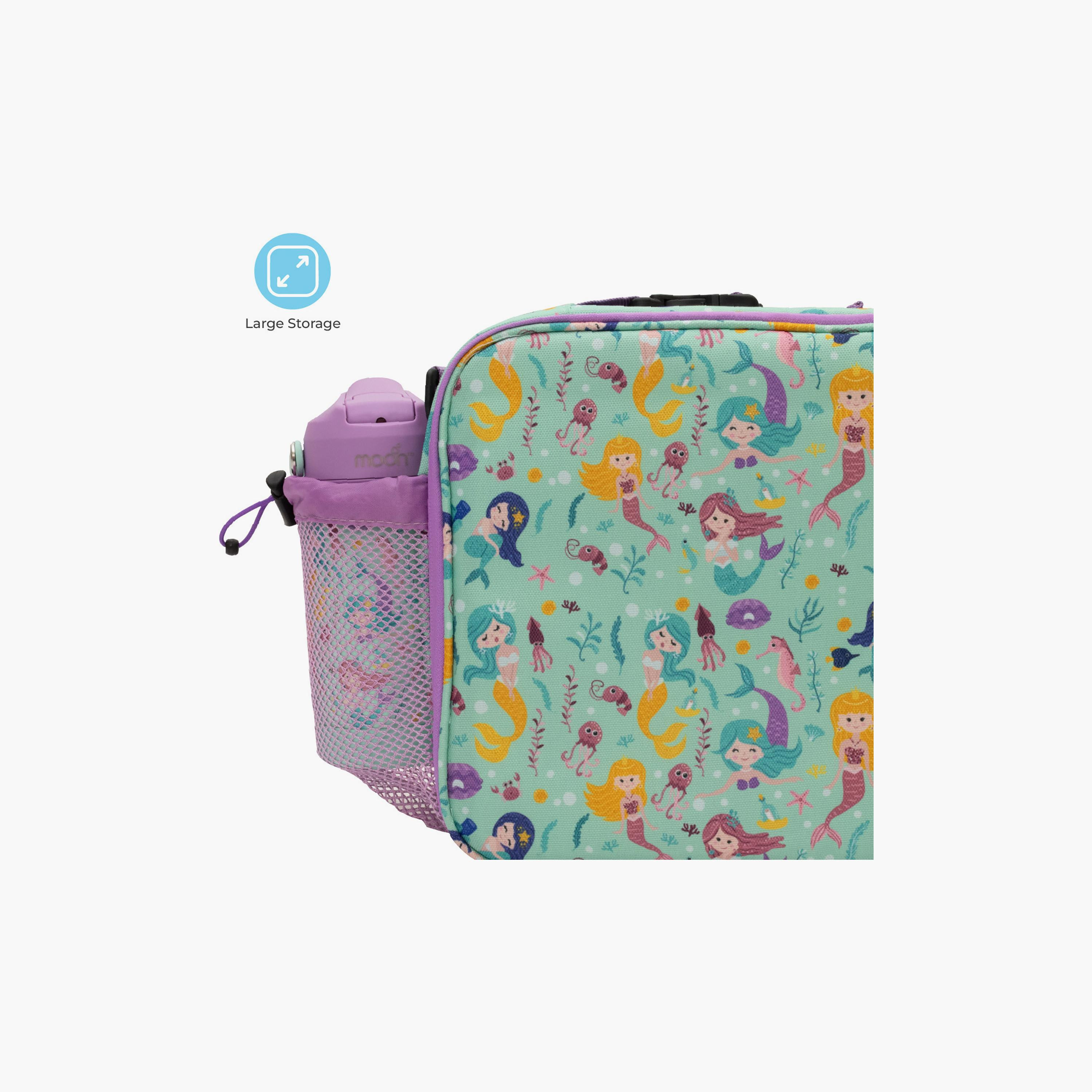 مجموعة صندوق غداء مارميتا مع زجاجة معزولة وحقيبة من مون - حورية البحر-school-lunchessentials-lunchboxes-image-7