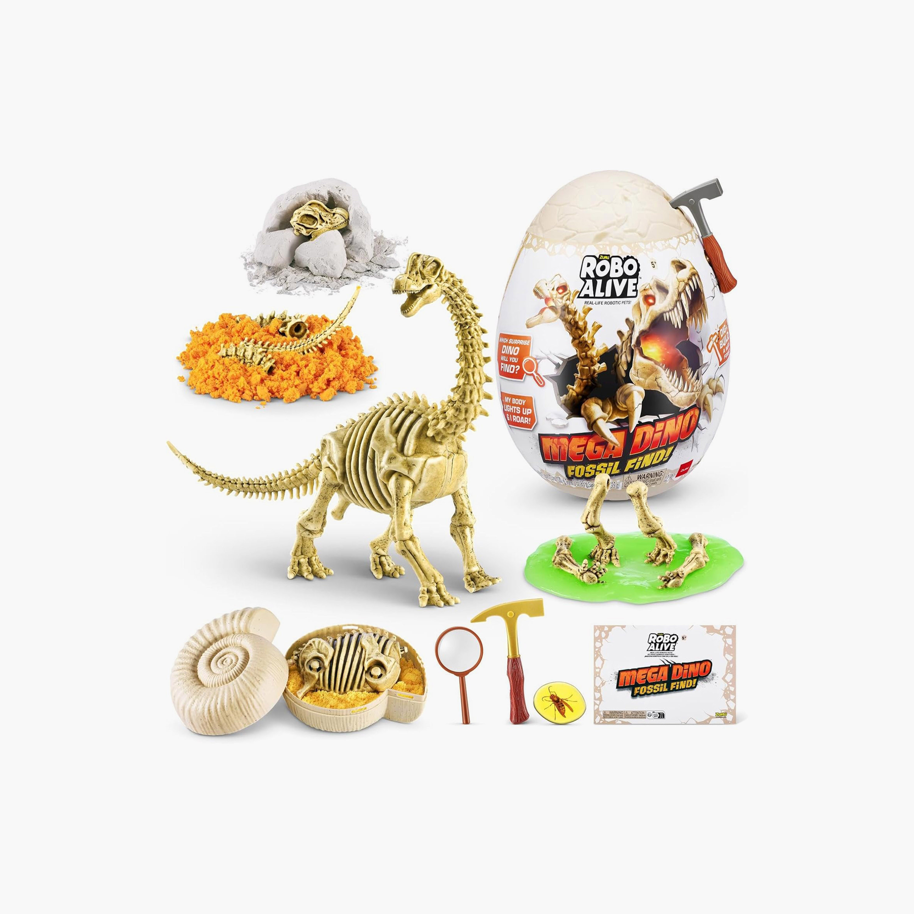 ZURU Robo Alive Mega Dino Fossil Find Surprise Egg-toys-playfigures-animals-image-1