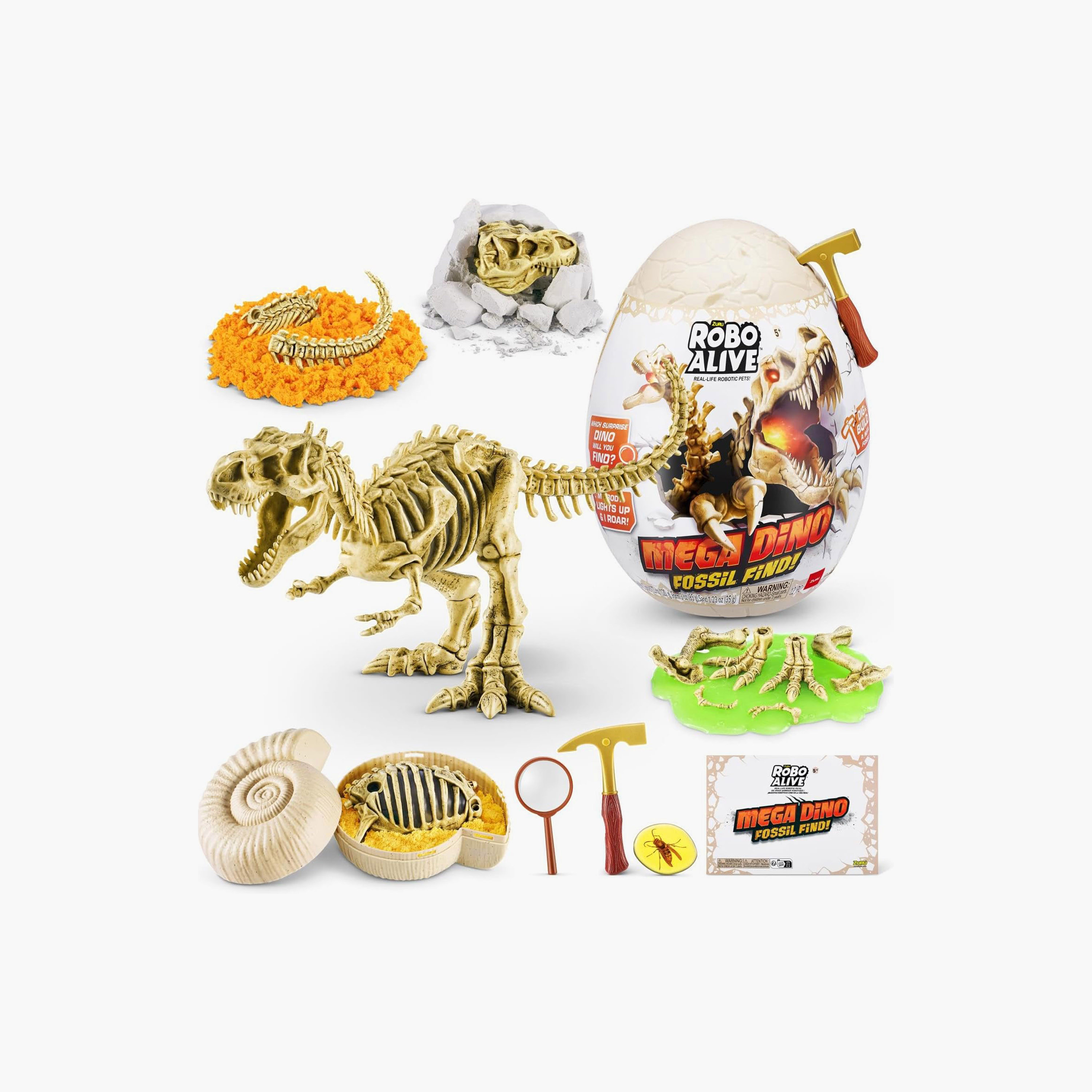 ZURU Robo Alive Mega Dino Fossil Find Surprise Egg-toys-playfigures-animals-image-2