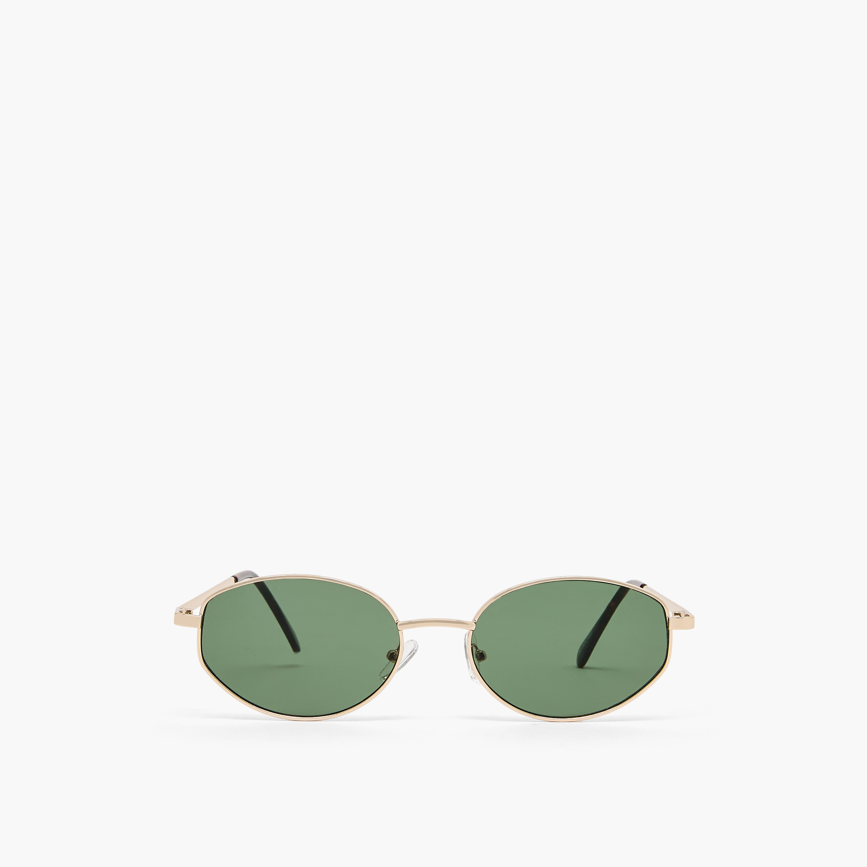 نظارة شمسية بعدسات بيضاوية سوداء-women-sunglasses-image-2