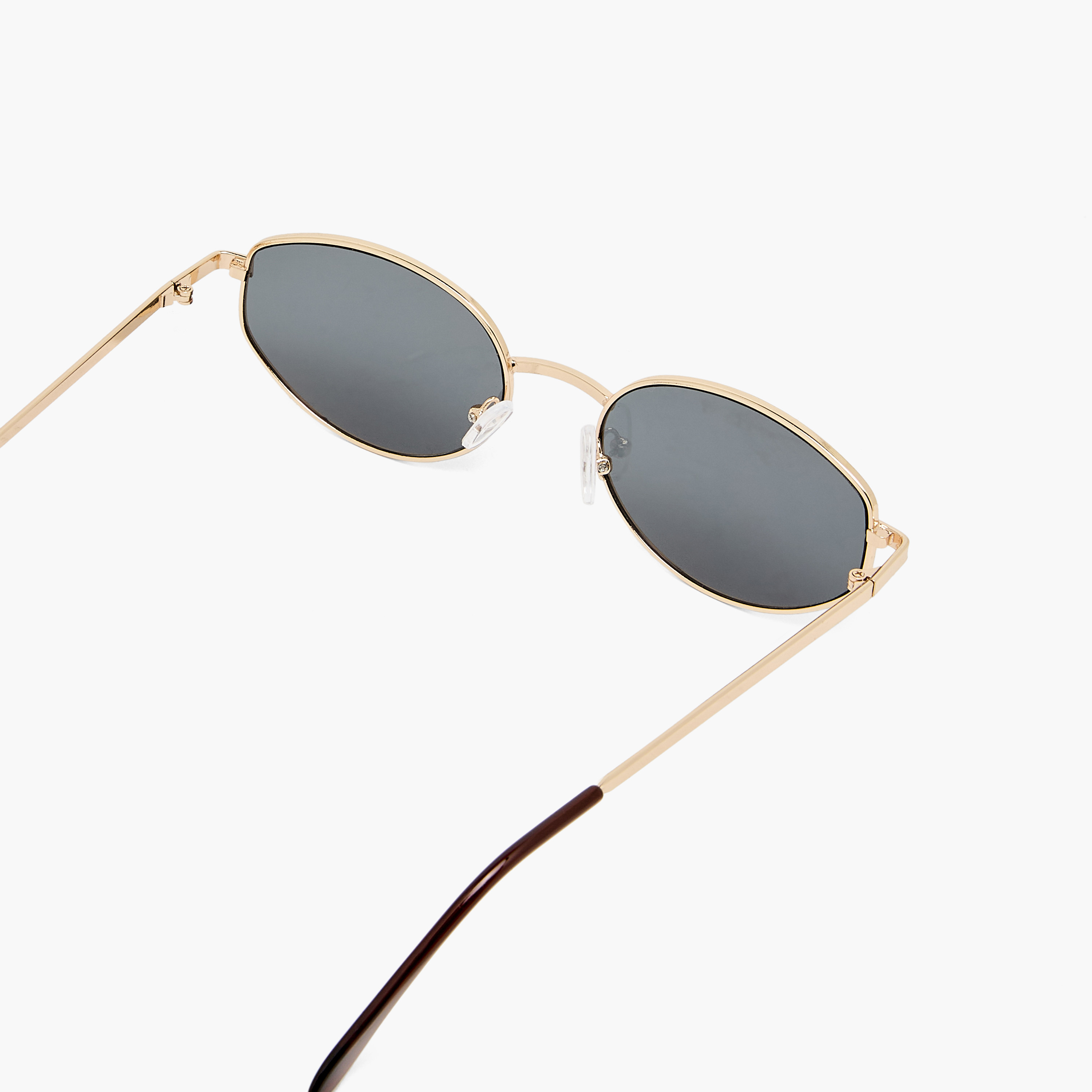 نظارة شمسية بعدسات بيضاوية سوداء-women-sunglasses-image-4