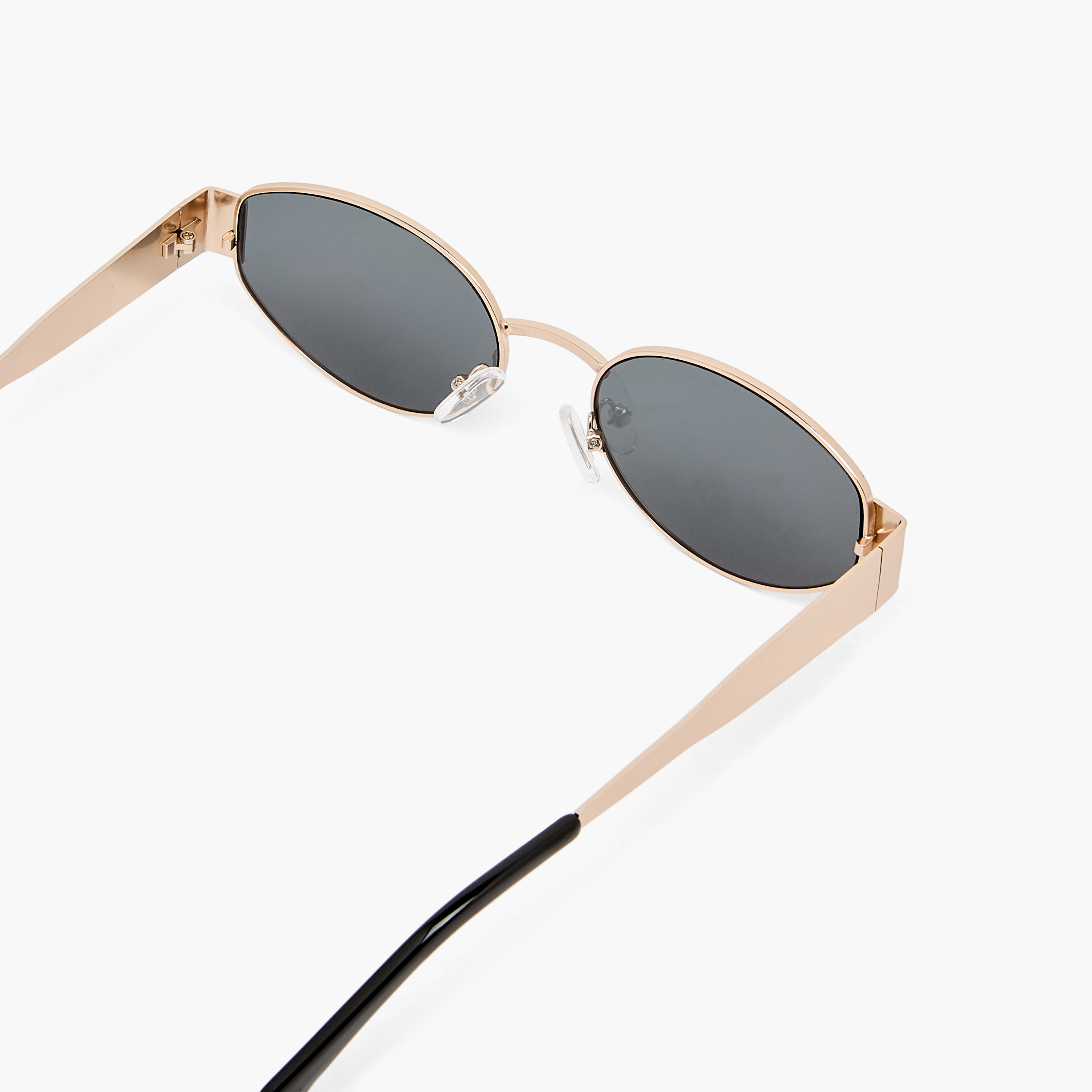 نظارة شمسية بعدسات بيضاوية سوداء-women-sunglasses-image-4