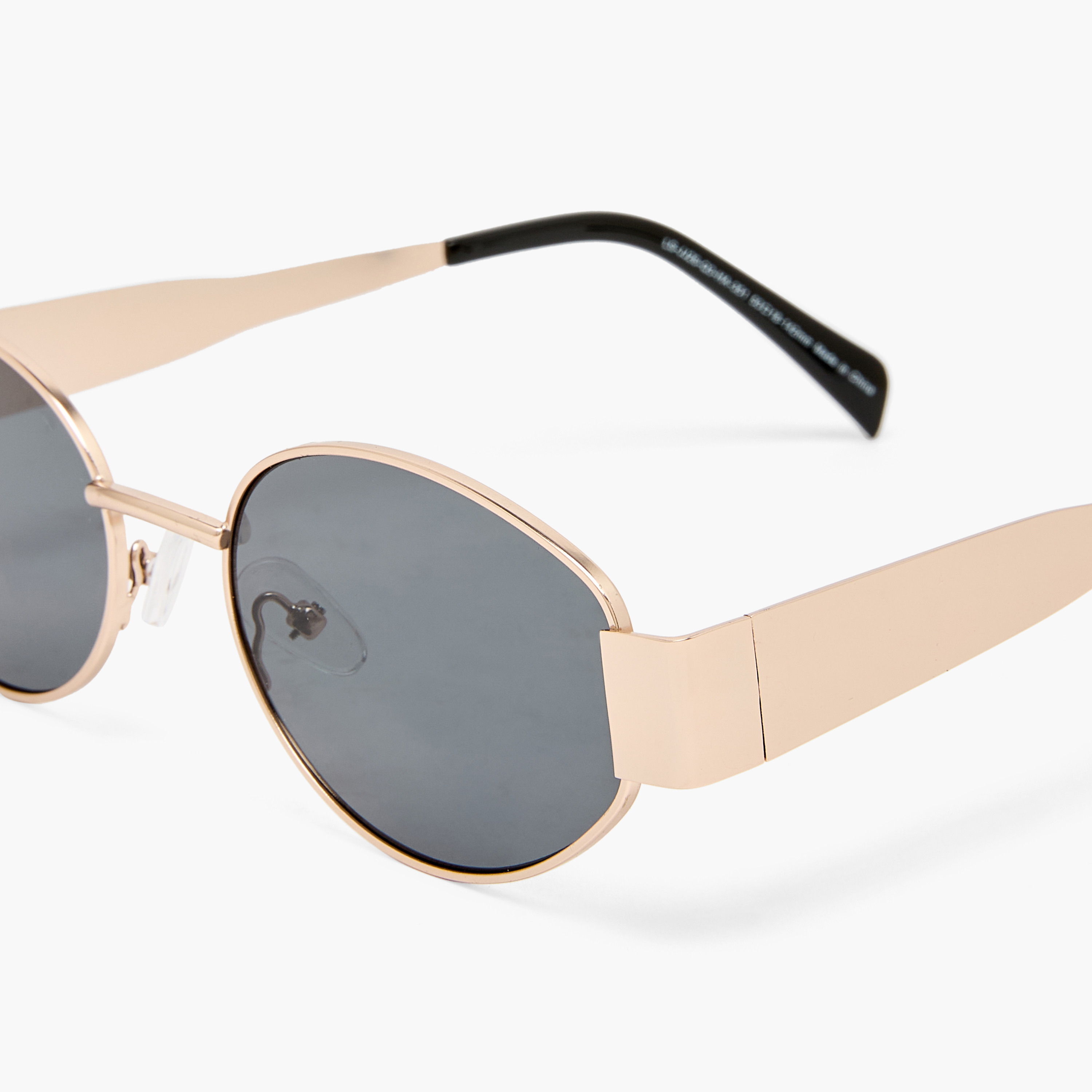 نظارة شمسية بعدسات بيضاوية سوداء-women-sunglasses-image-5