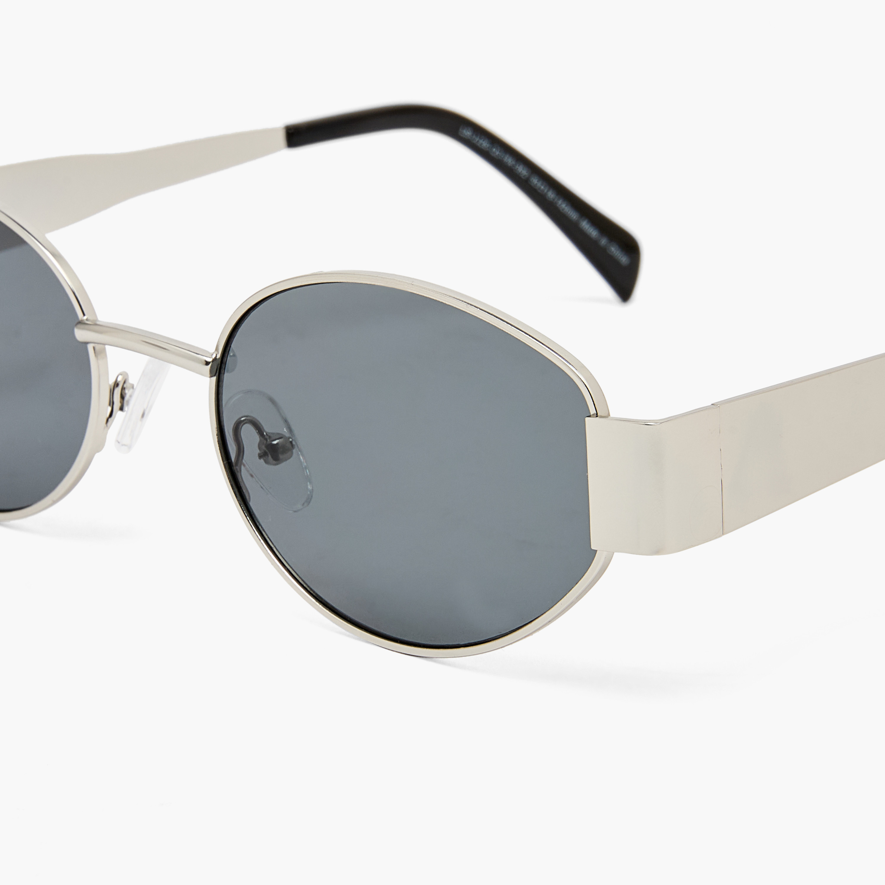 نظارة شمسية بعدسات بيضاوية سوداء-women-sunglasses-image-5