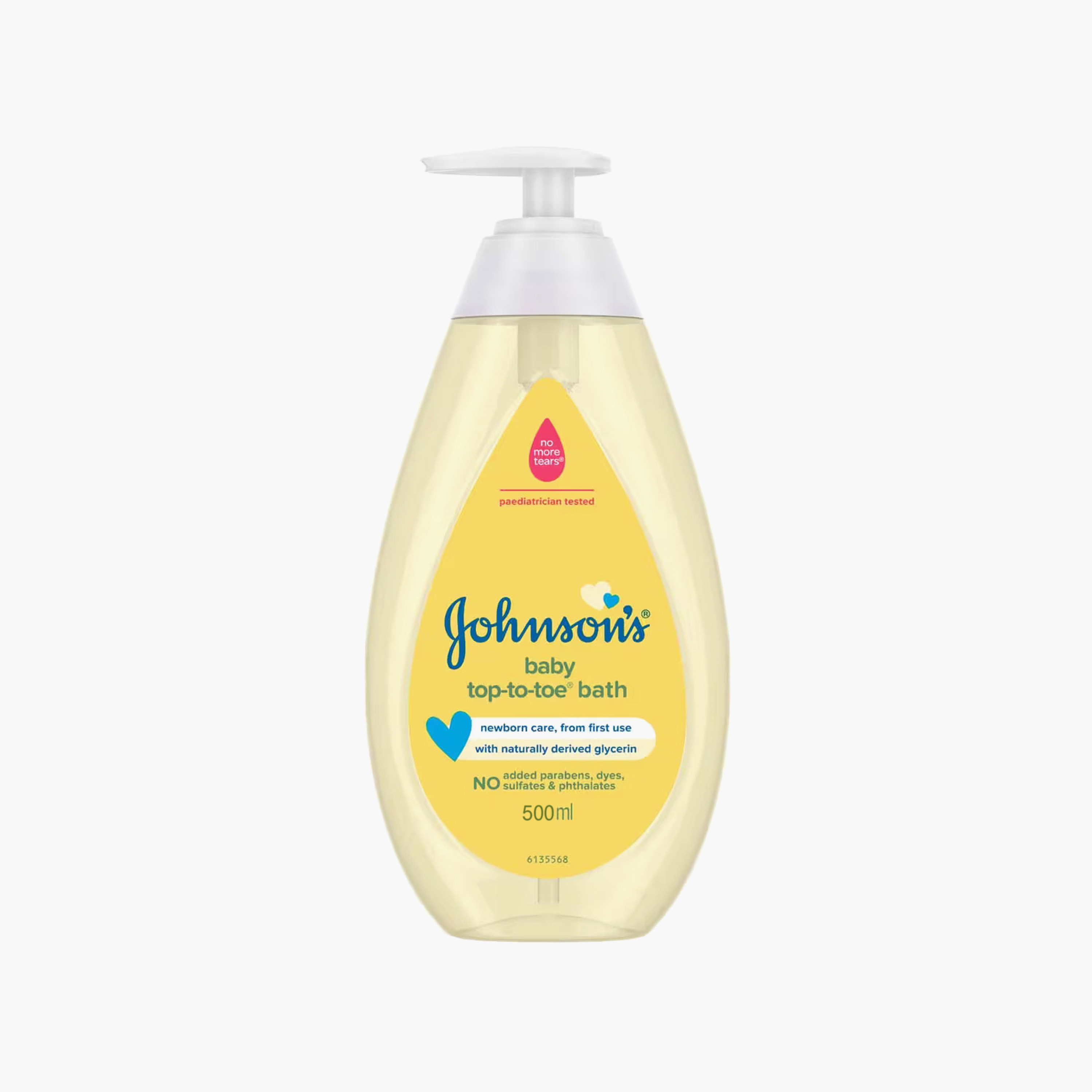 Johnson's Baby Top-To-Toe Bath Wash - 500 ml-baby-bathandcare-hairbodyskincare-bodywashandsoaps-image-1