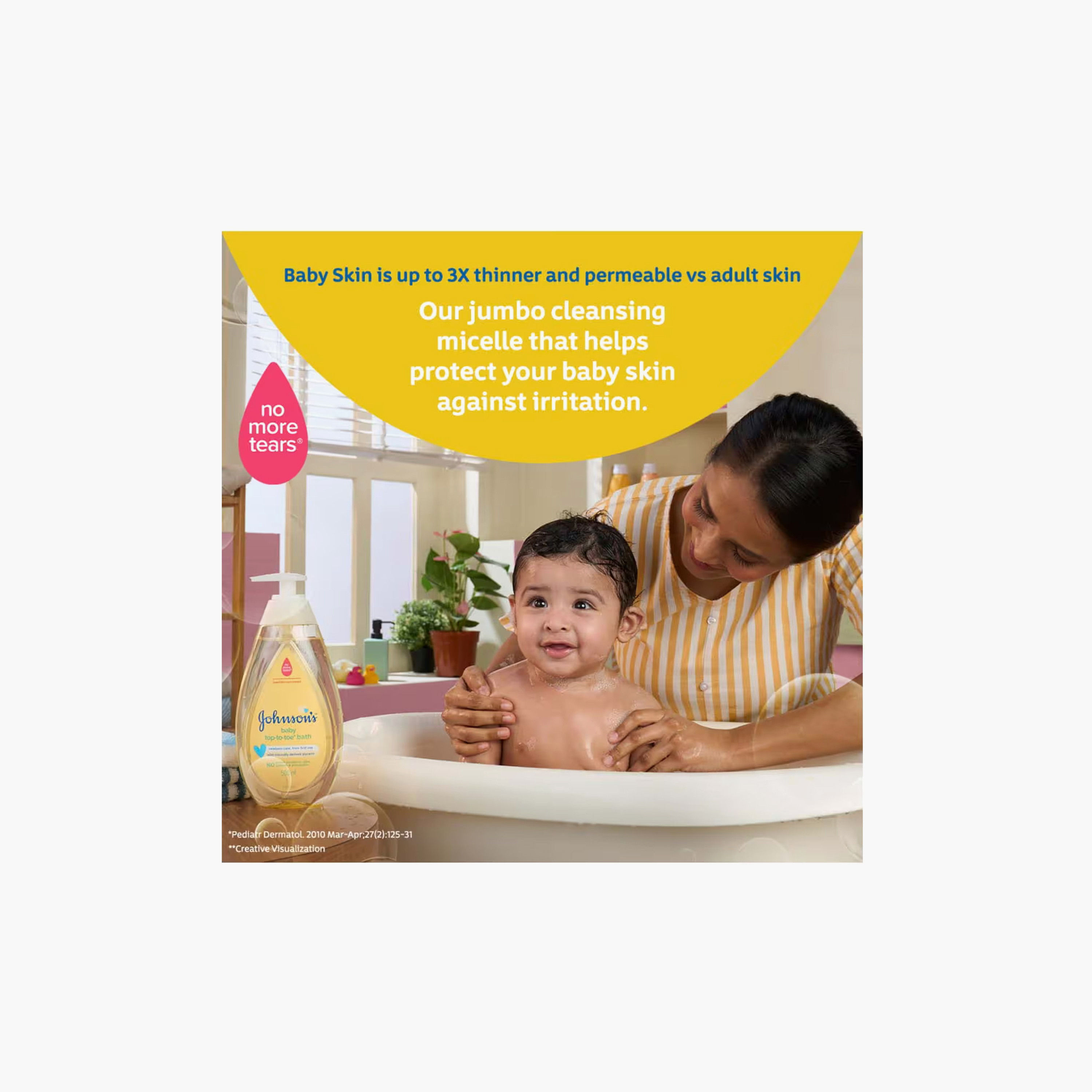 Johnson's Baby Top-To-Toe Bath Wash - 500 ml-baby-bathandcare-hairbodyskincare-bodywashandsoaps-image-11