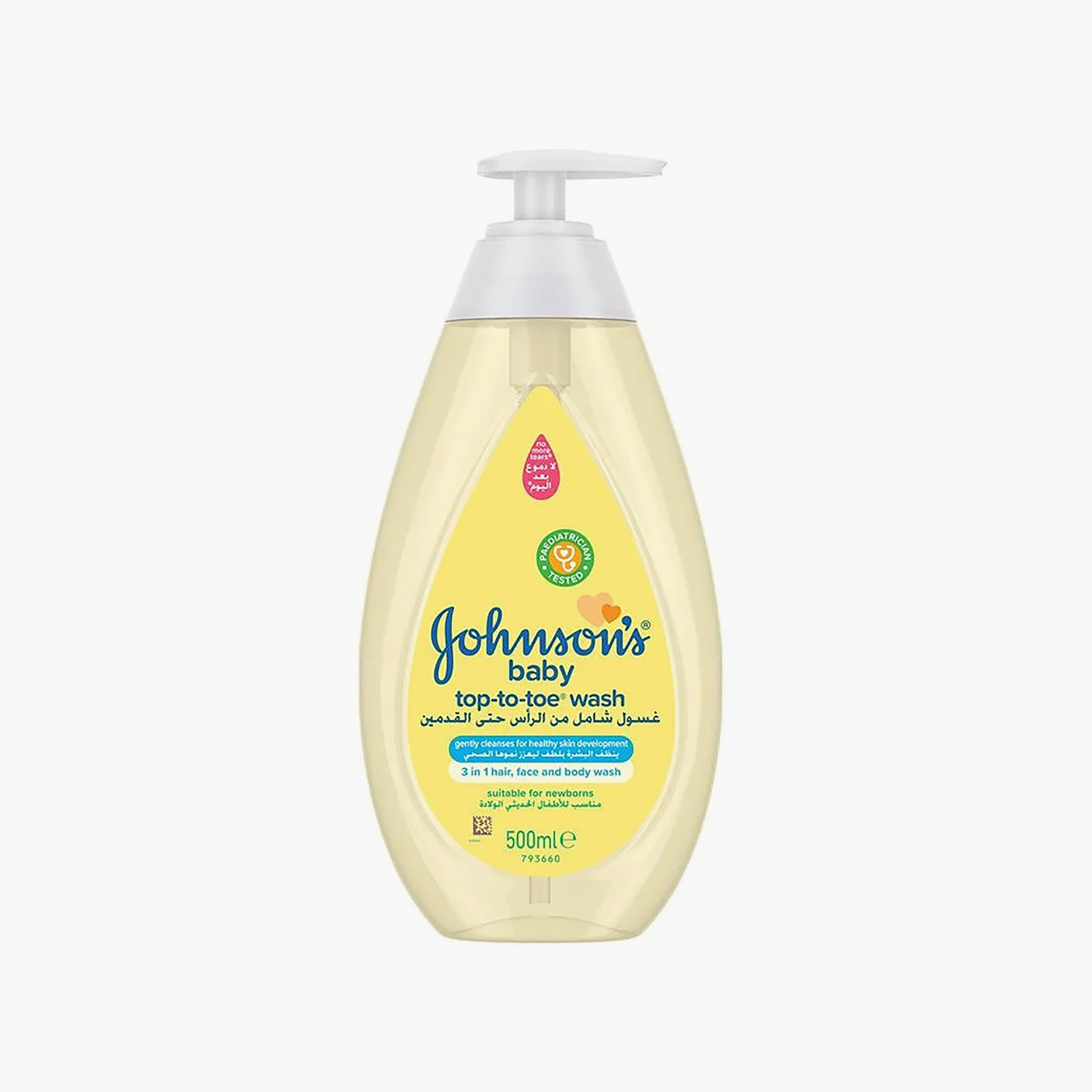 Johnson's Baby Top-To-Toe Bath Wash - 500 ml-baby-bathandcare-hairbodyskincare-bodywashandsoaps-image-4