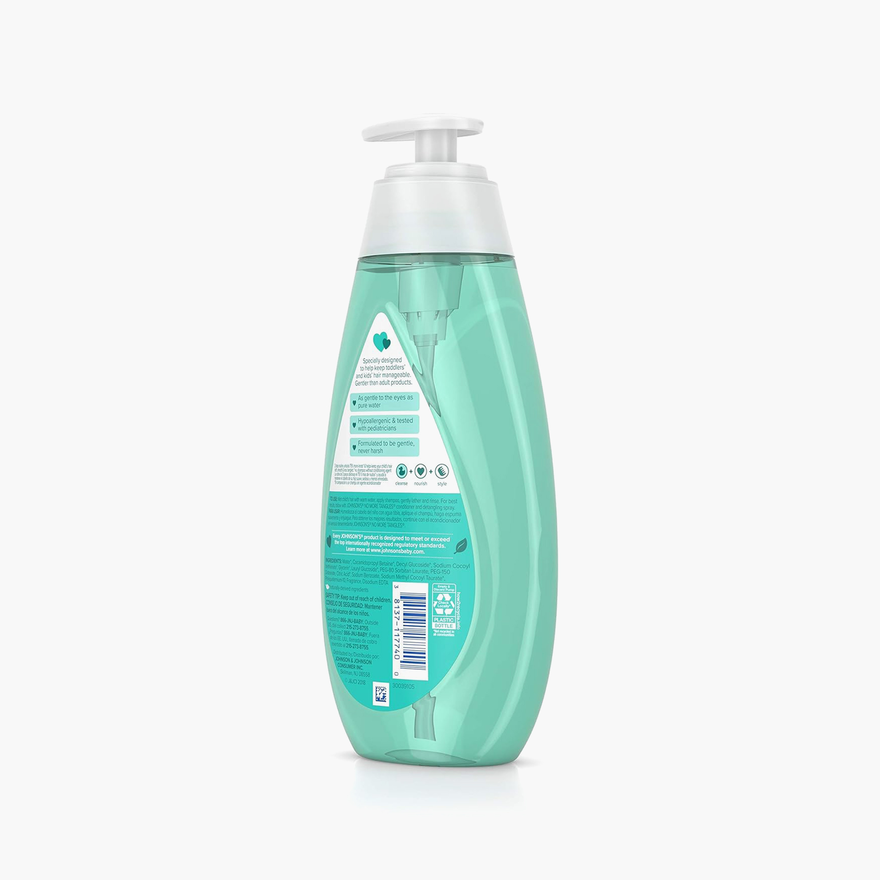 Johnson's Baby No More Tangles Shampoo - 500 ml-baby-bathandcare-hairbodyskincare-shampooandconditioner-image-3