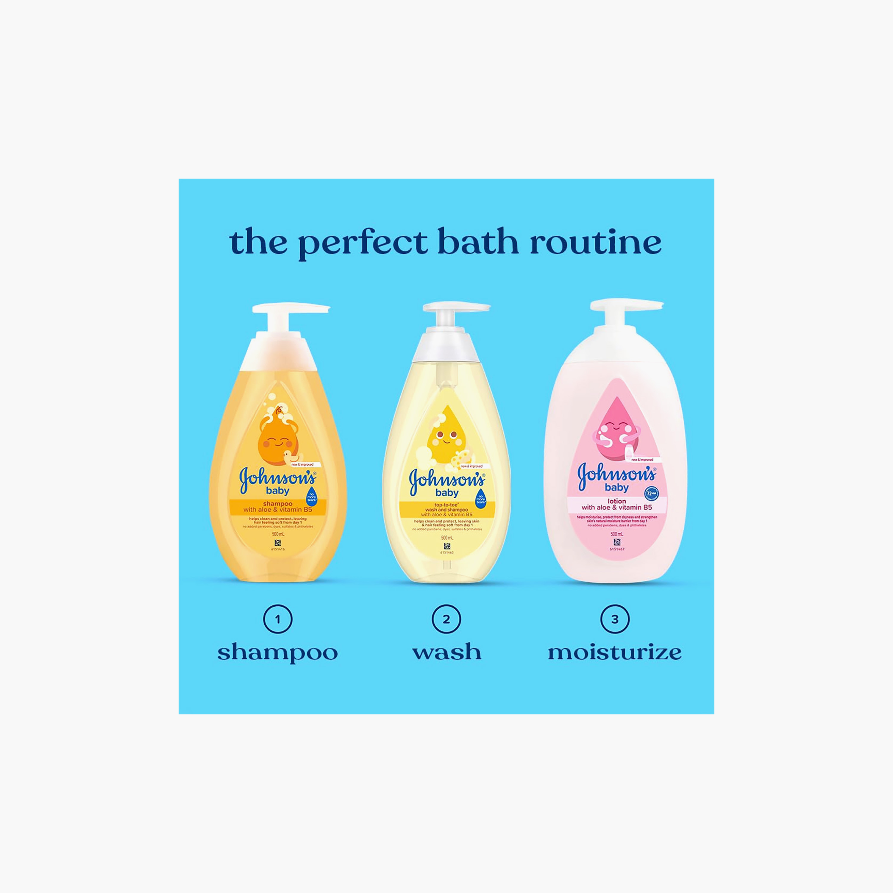 Johnson's Shampoo - 500 ml-baby-bathandcare-hairbodyskincare-shampooandconditioner-image-12