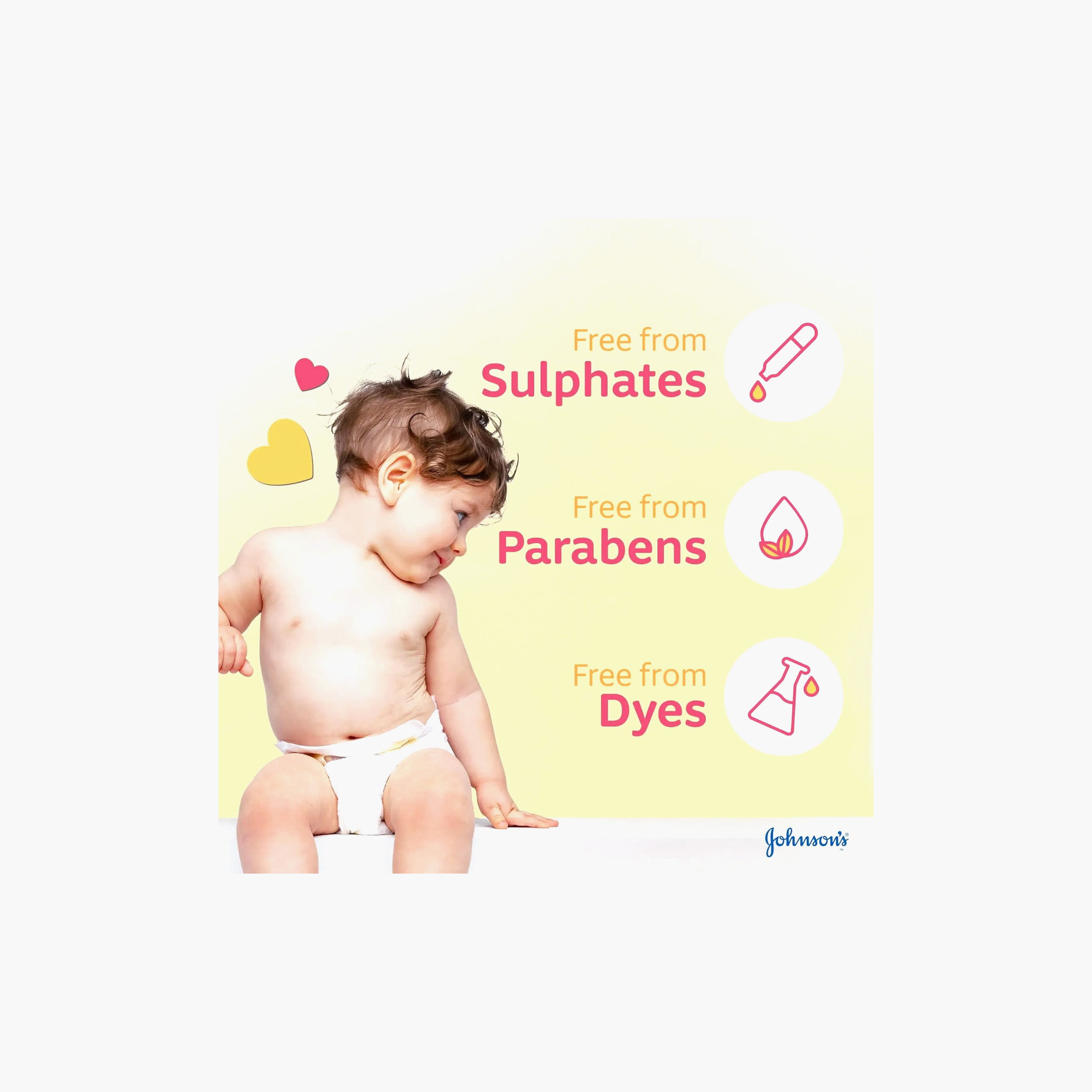 Johnson's 224-Piece Extra Sensitive Wipes - Pack of 3 + 1 Free-baby-bathandcare-wipes-image-4
