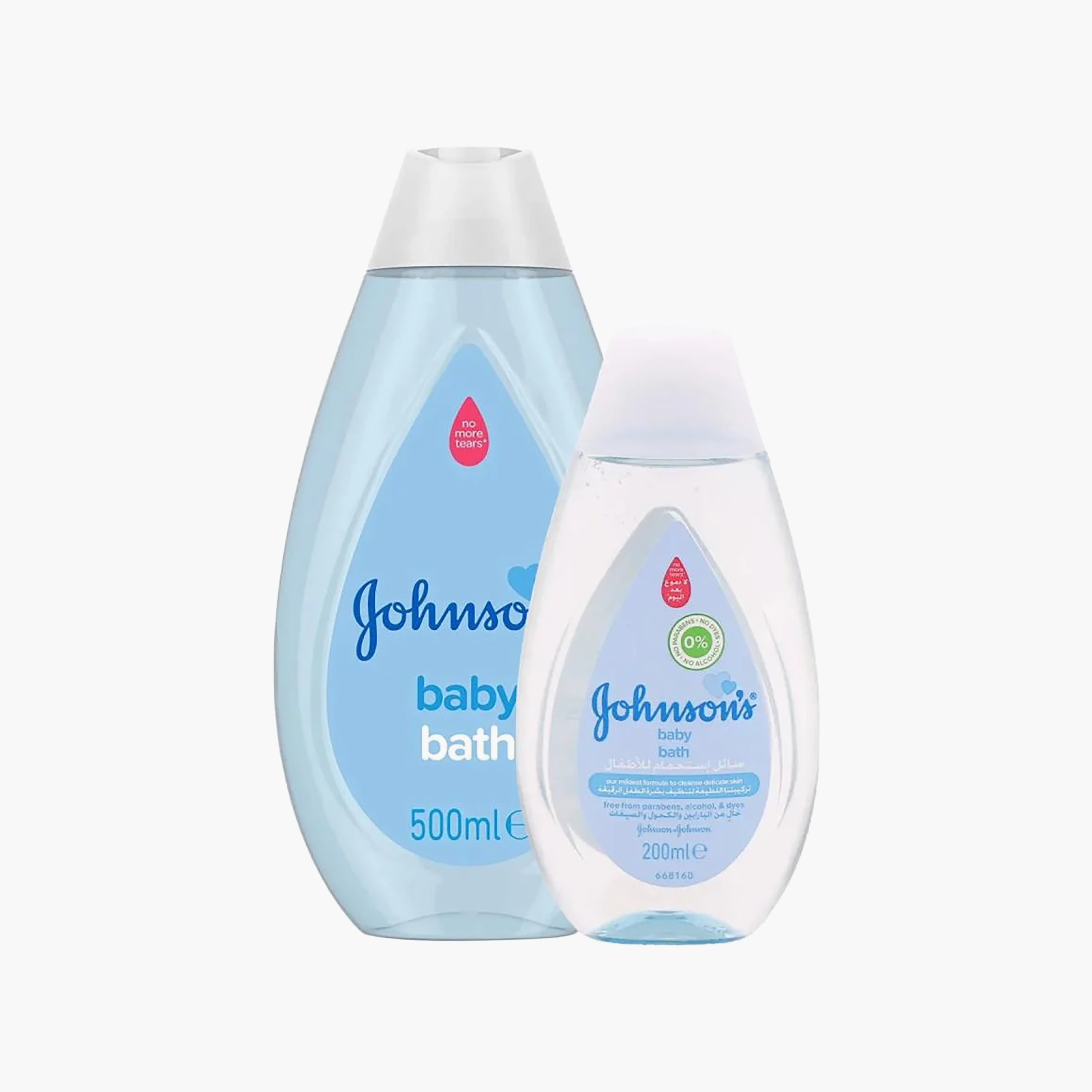 Johnson's Tear-Free Baby Bath - 500 ml + 200 ml Free-baby-bathandcare-hairbodyskincare-bodywashandsoaps-image-1
