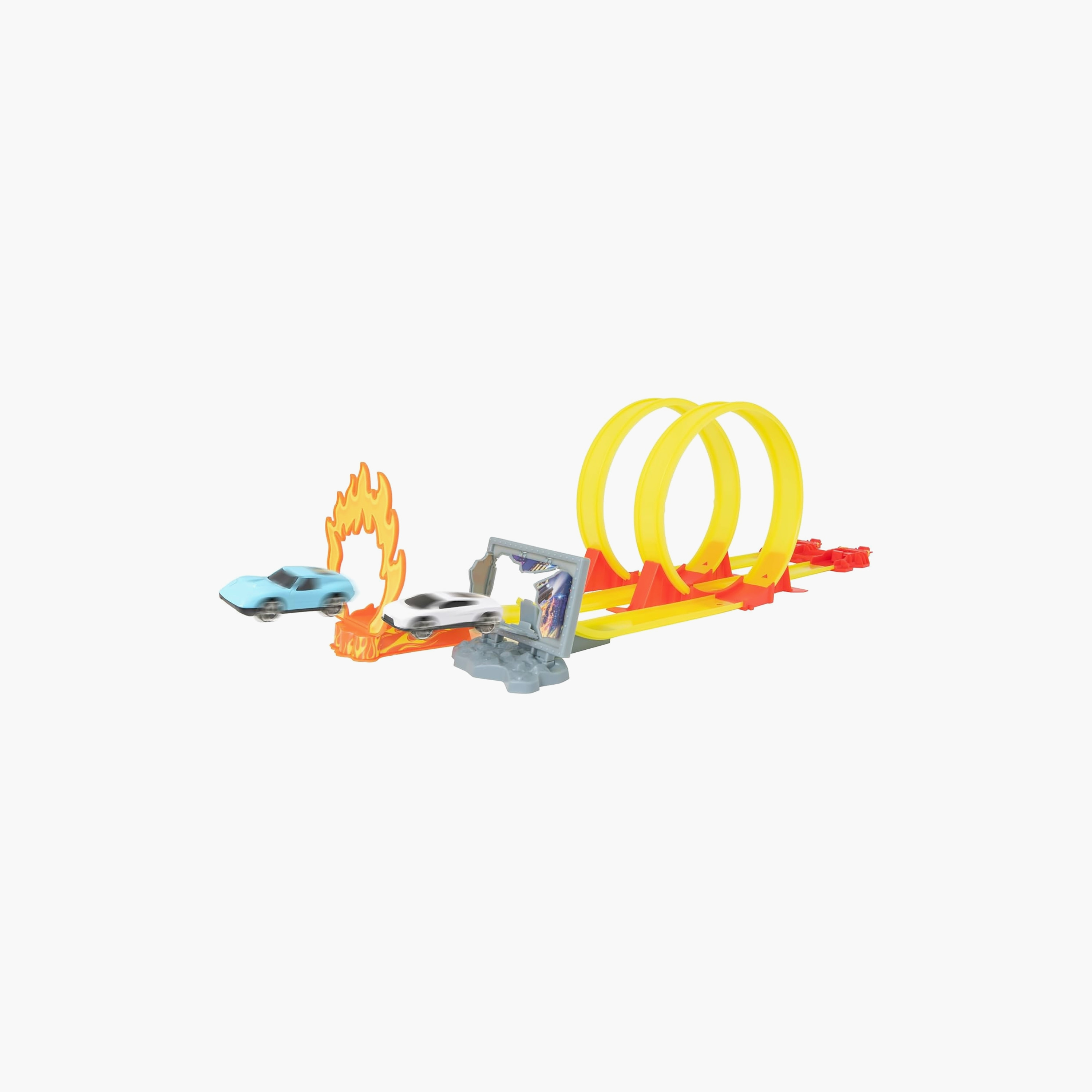 Teamsterz  Turbo City Street Smash Playset With 2 Toy Cars-toys-playvehicles-vehicleplaysets-image-1