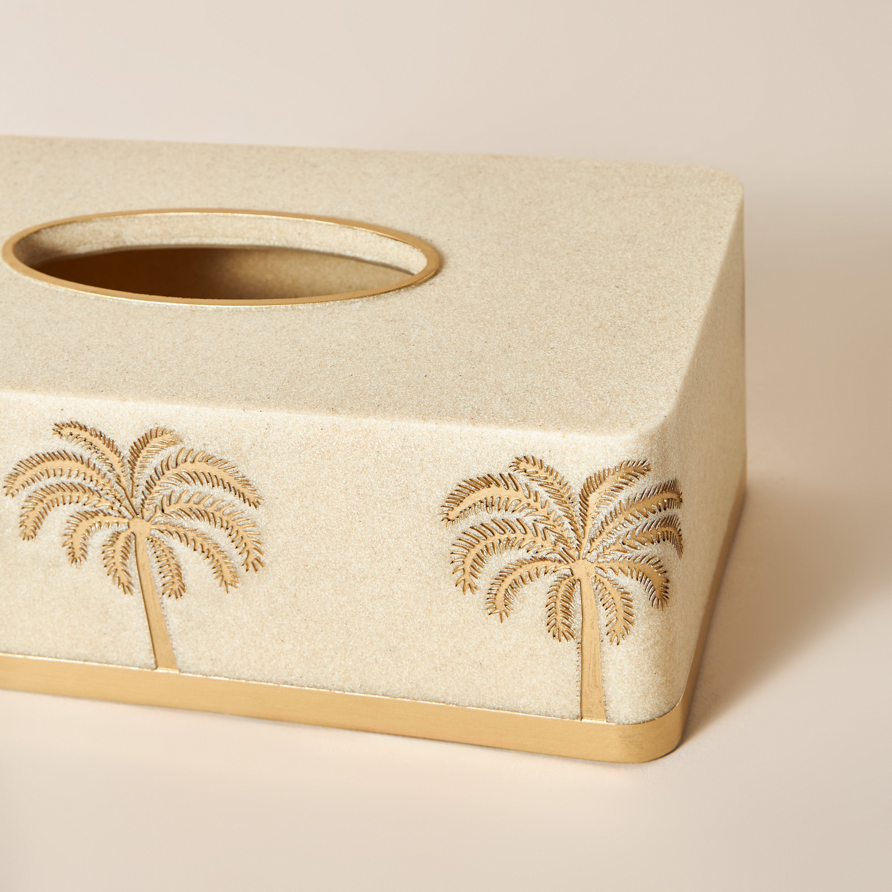Palm Tree Embossed Tissue Holder-household-bathandlaundry-bathaccessories-tissueboxesandcottonjars-image-3