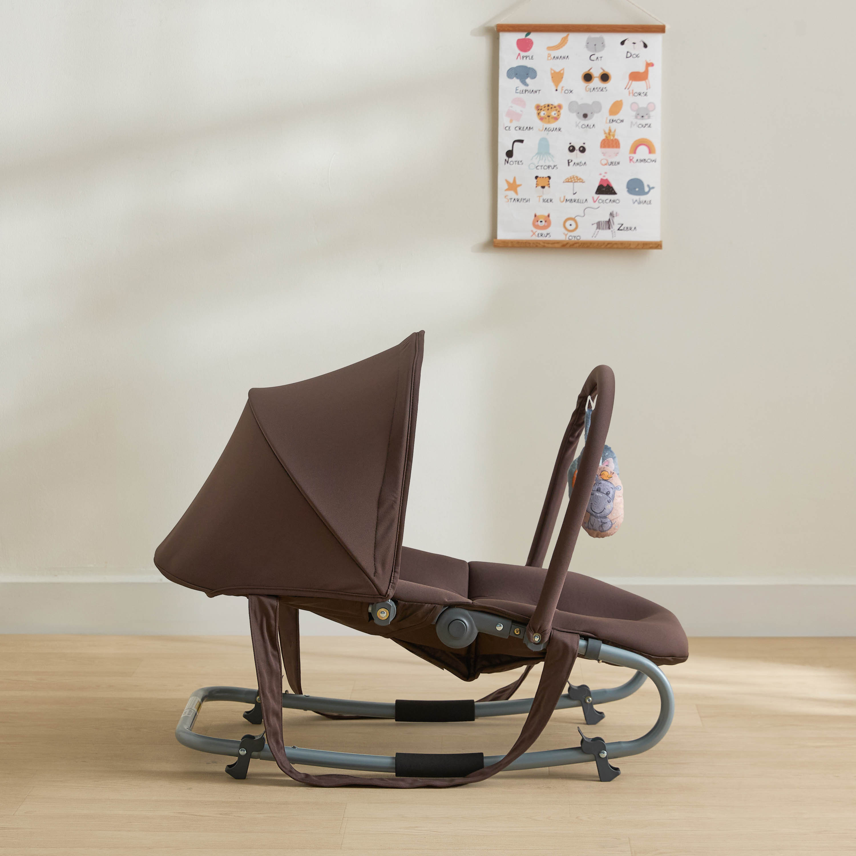 Juniors Coral Rocker with Canopy and Toy Bar-baby-infantactivity-rockers-image-5