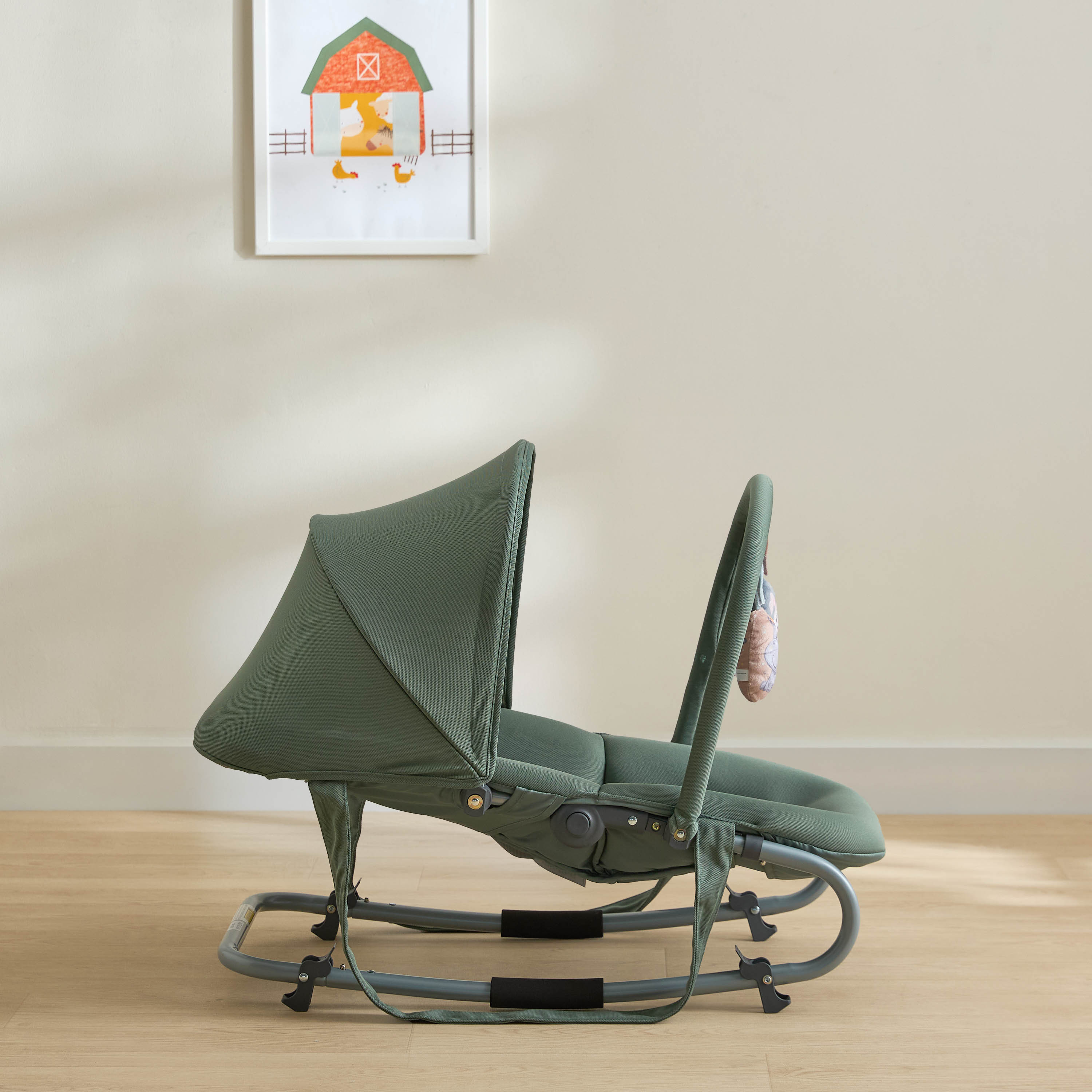 Juniors Coral Rocker with Canopy and Toy Bar-baby-infantactivity-rockers-image-4