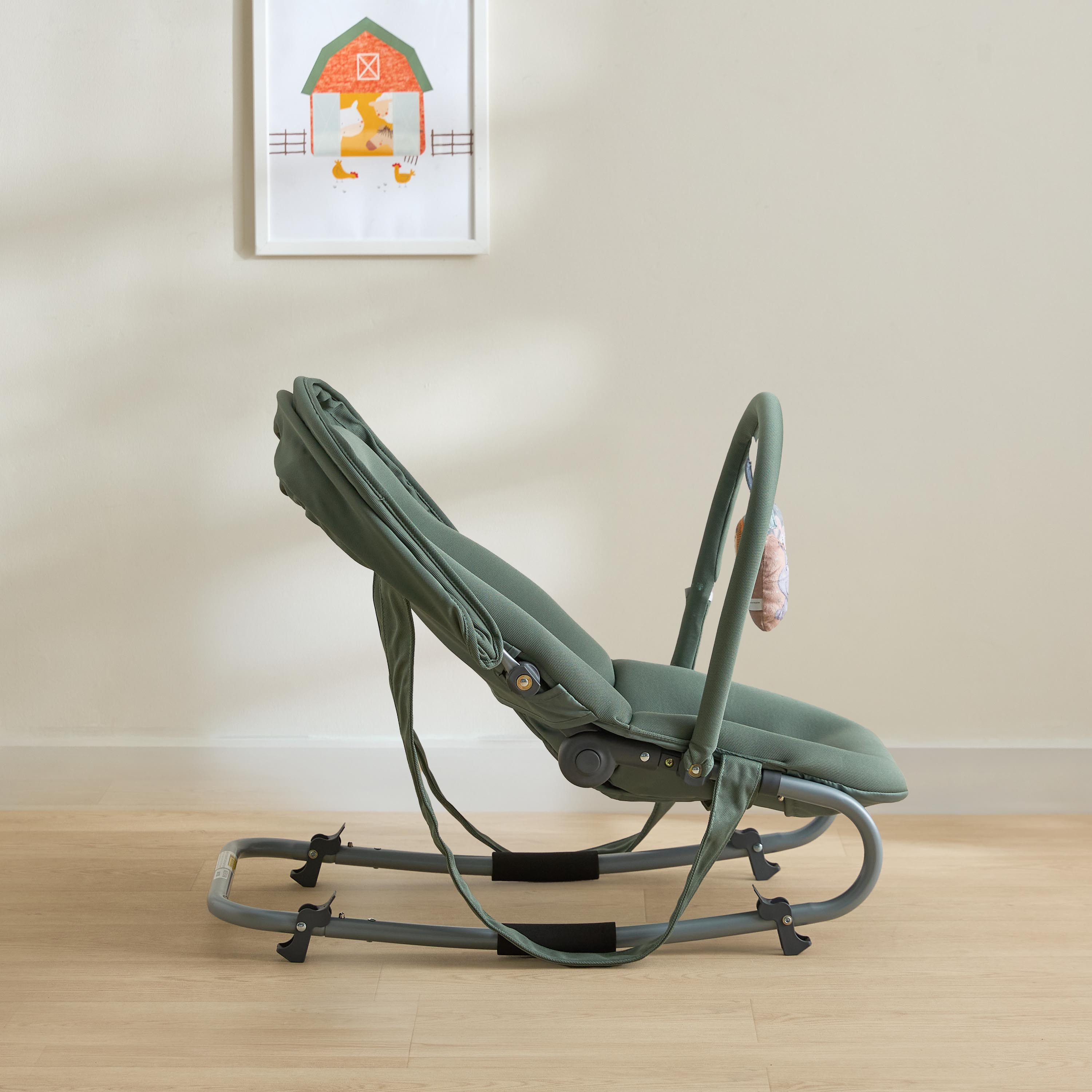 Juniors Coral Rocker with Canopy and Toy Bar-baby-infantactivity-rockers-image-6