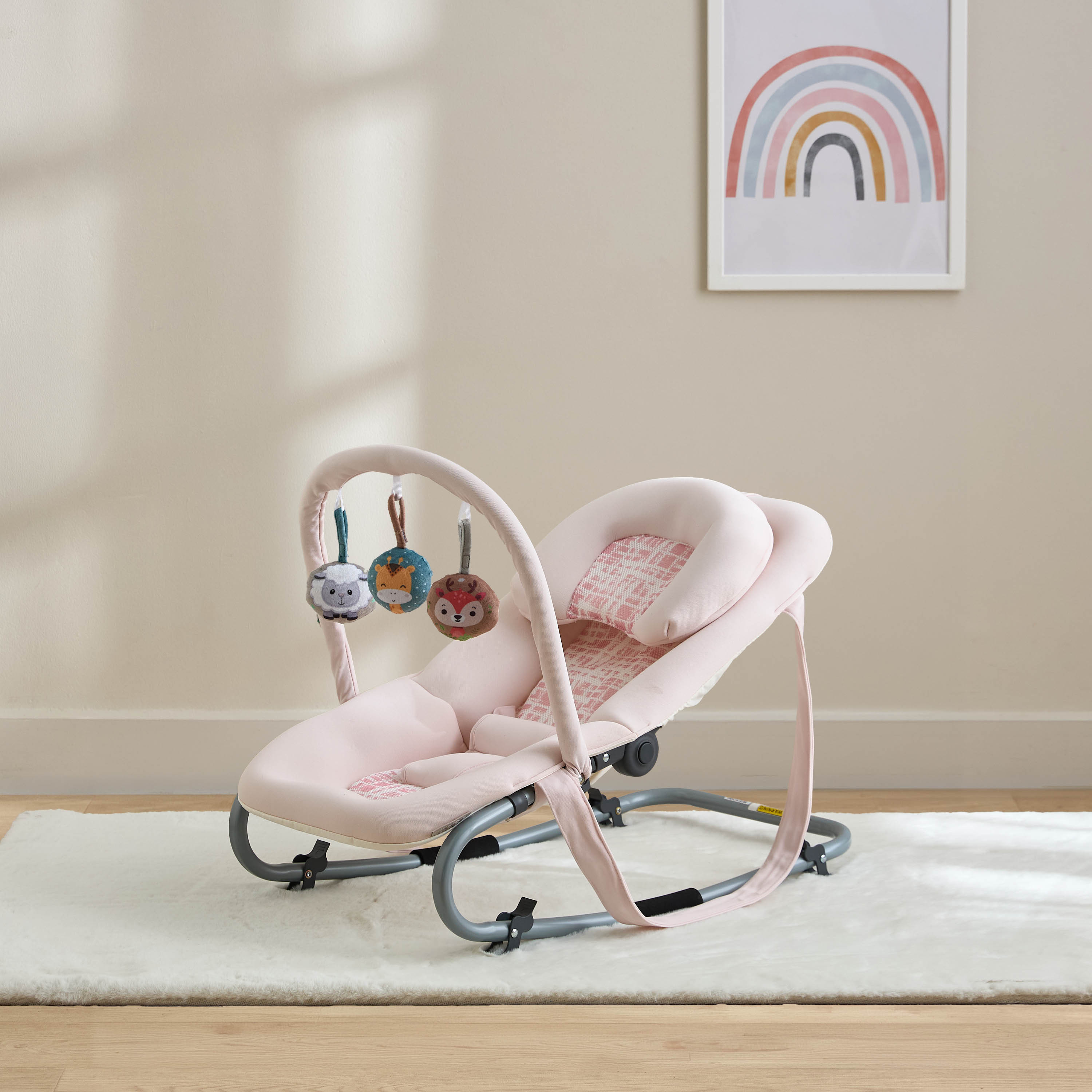 Juniors Fossil Rocker with Toy Bar-baby-infantactivity-rockers-image-1