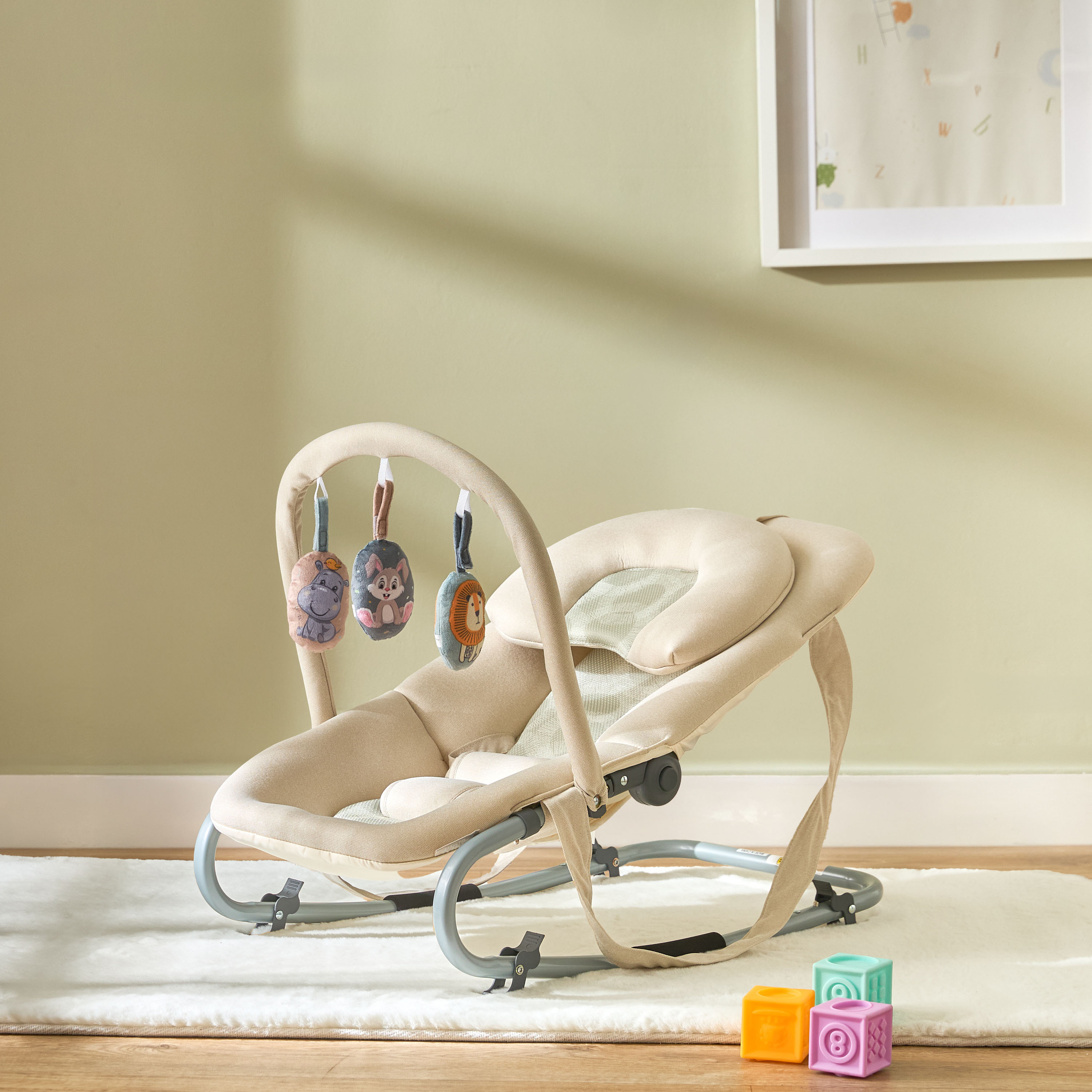 Juniors Fossil Rocker with Toy Bar-baby-infantactivity-rockers-image-1