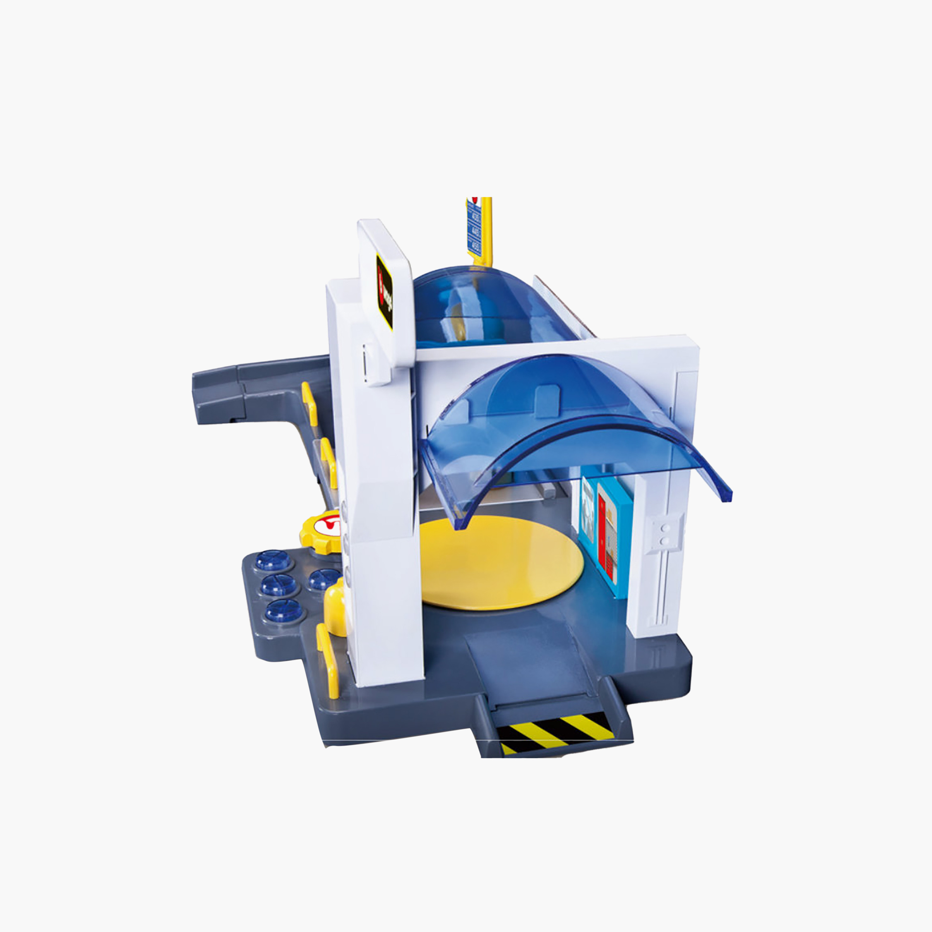 Bburago 1:43 Scale Car Wash Play Set with Car - Street Fire-toys-playvehicles-vehicleplaysets-image-2