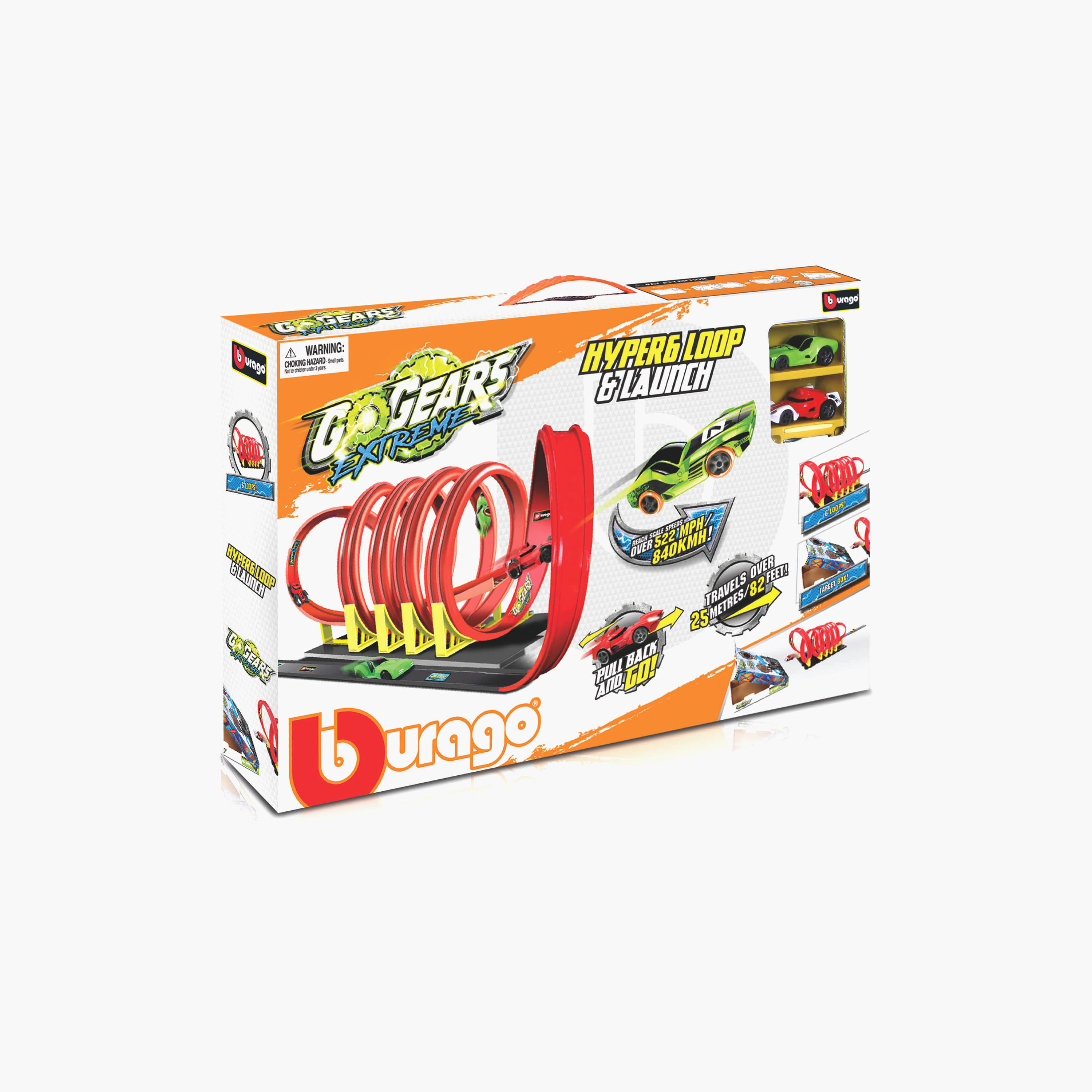 Bburago GoGears Extreme Hyper 6 Loop & Launch Playset-toys-playvehicles-vehicleplaysets-image-2