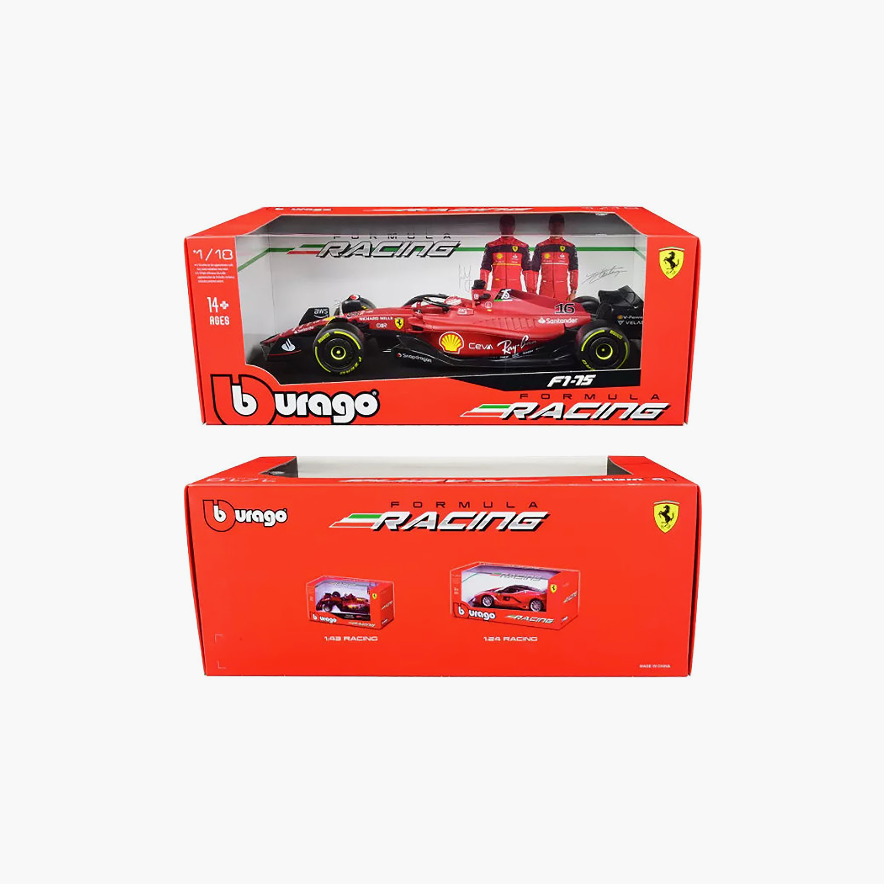 سيارة بمقياس 1:18 فيراي F1-75 من ببوراجو-toys-playvehicles-diecastcars-image-7