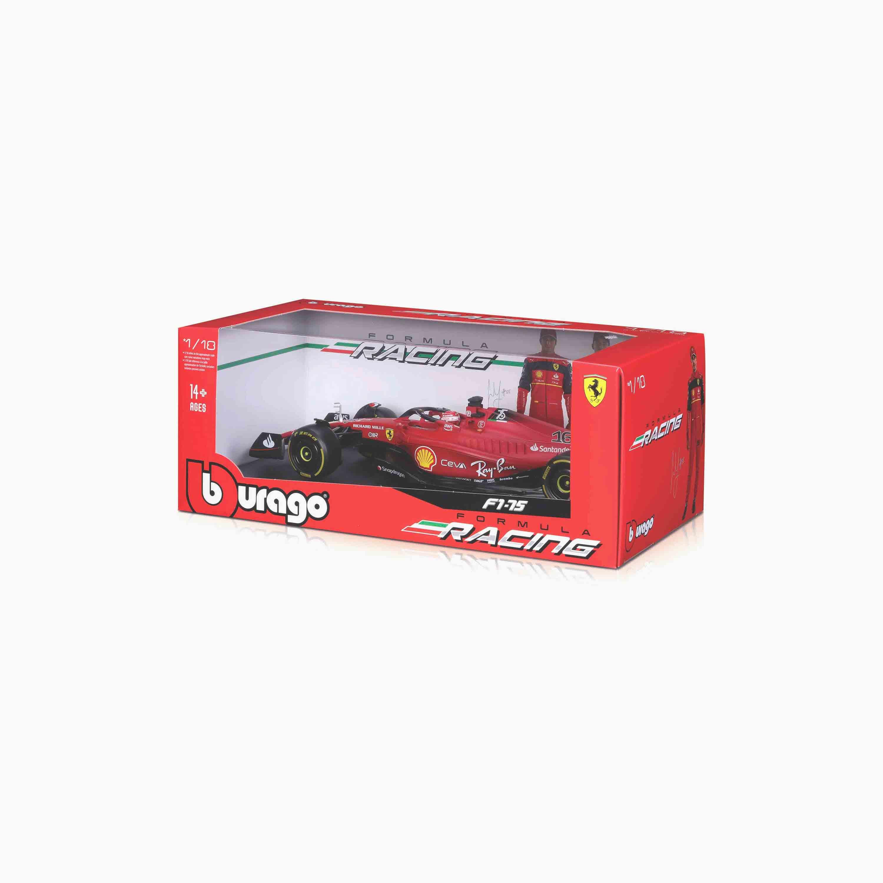 سيارة بمقياس 1:18 فيراي F1-75 من ببوراجو-toys-playvehicles-diecastcars-image-8