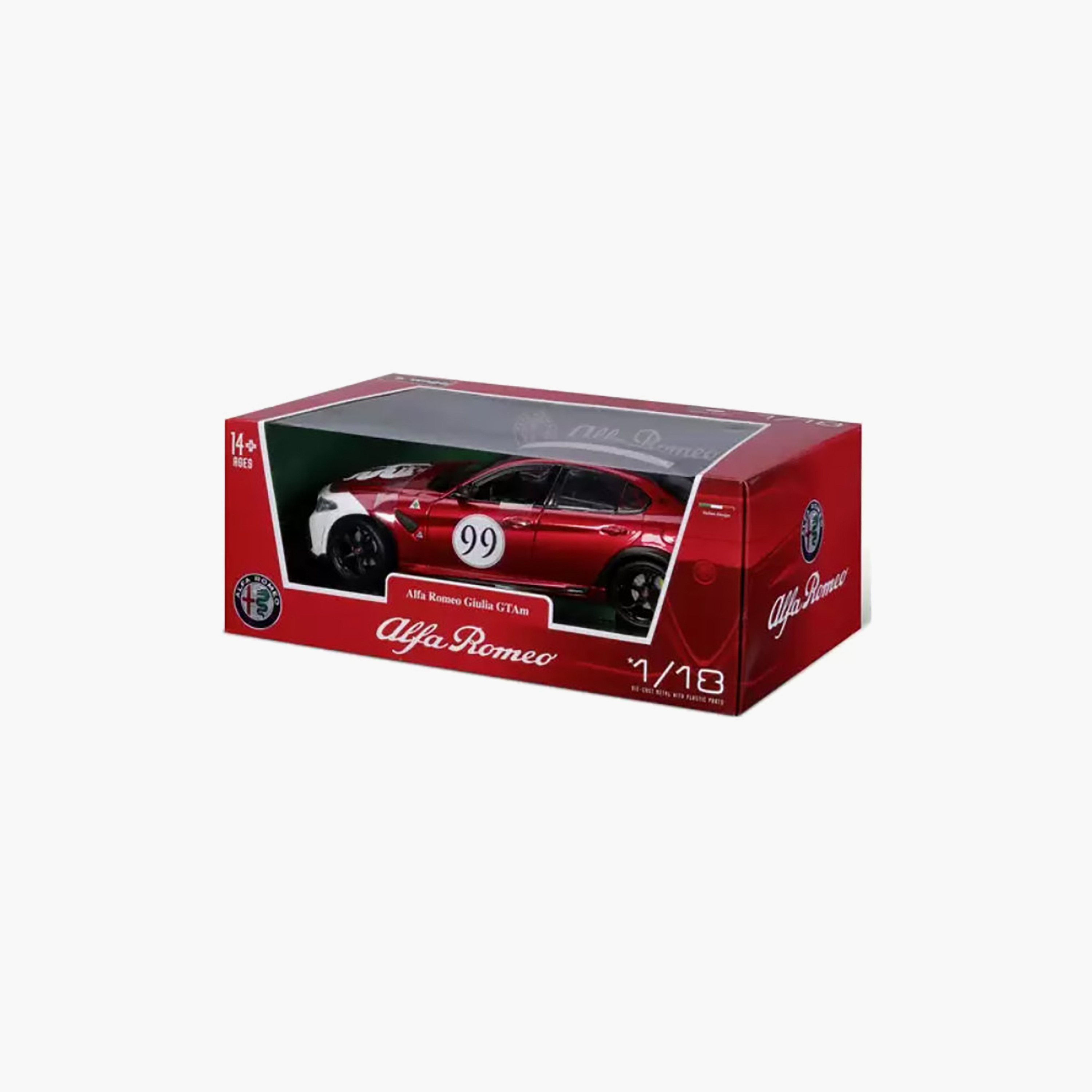 سيارة مقياس 1:18 ألفا روميو جوليا GTAm من ببوراجو-toys-playvehicles-diecastcars-image-3
