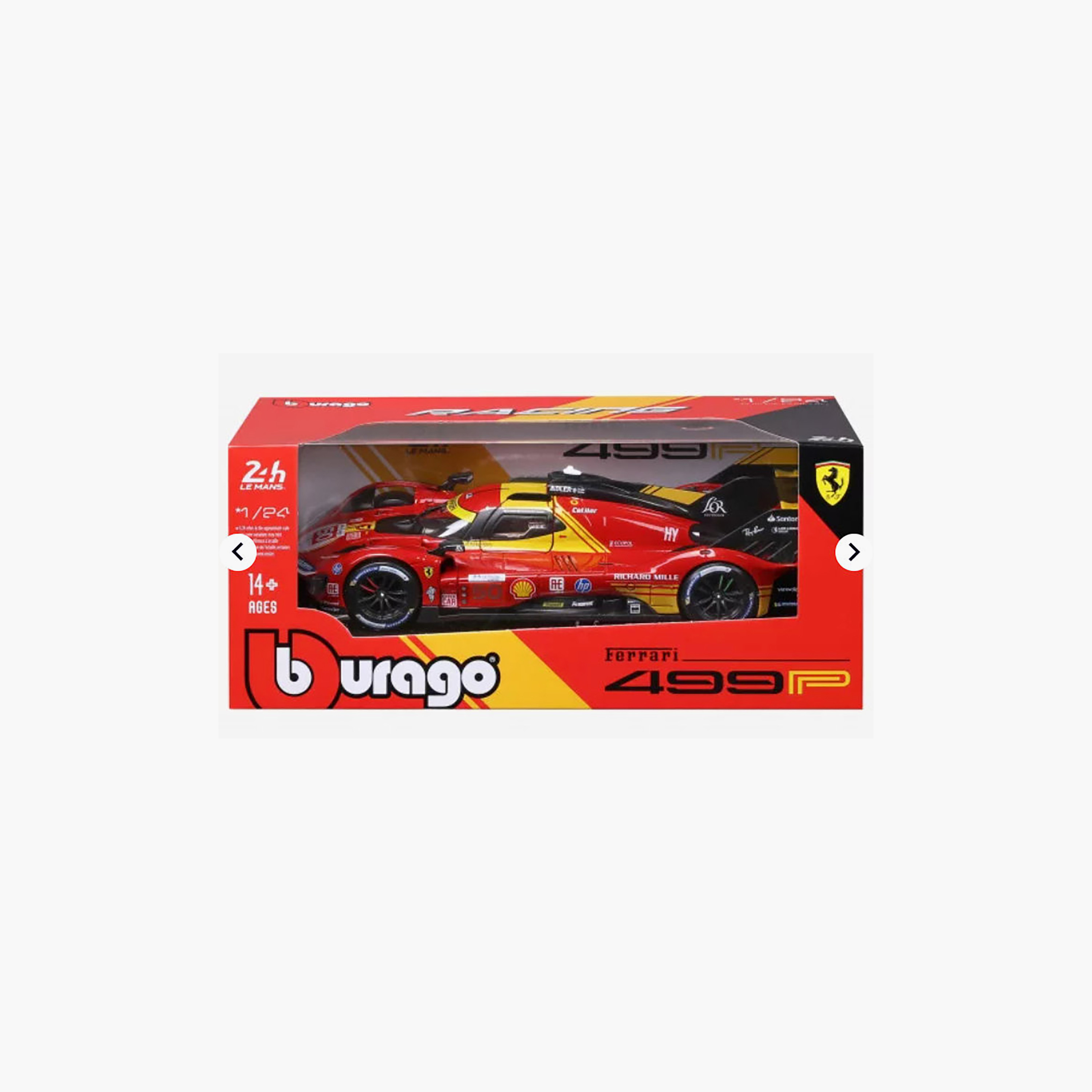 Bburago 1:18 Scale Ferrari Racing Car 499P-toys-playvehicles-diecastcars-image-4