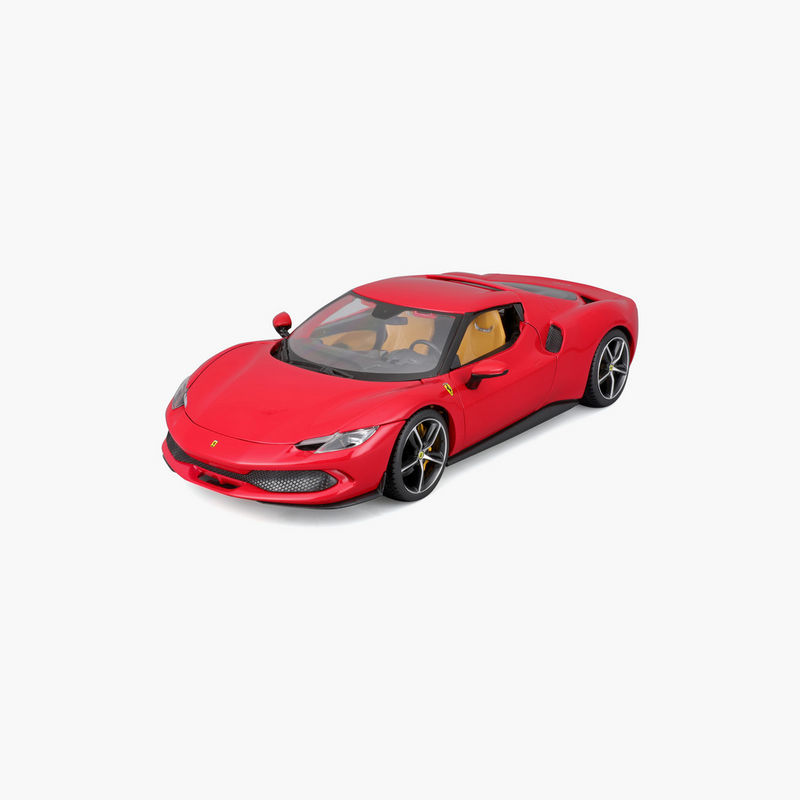 سيارة سباق فيراري 296 GTB بمقياس 1:18 من ببوراجو