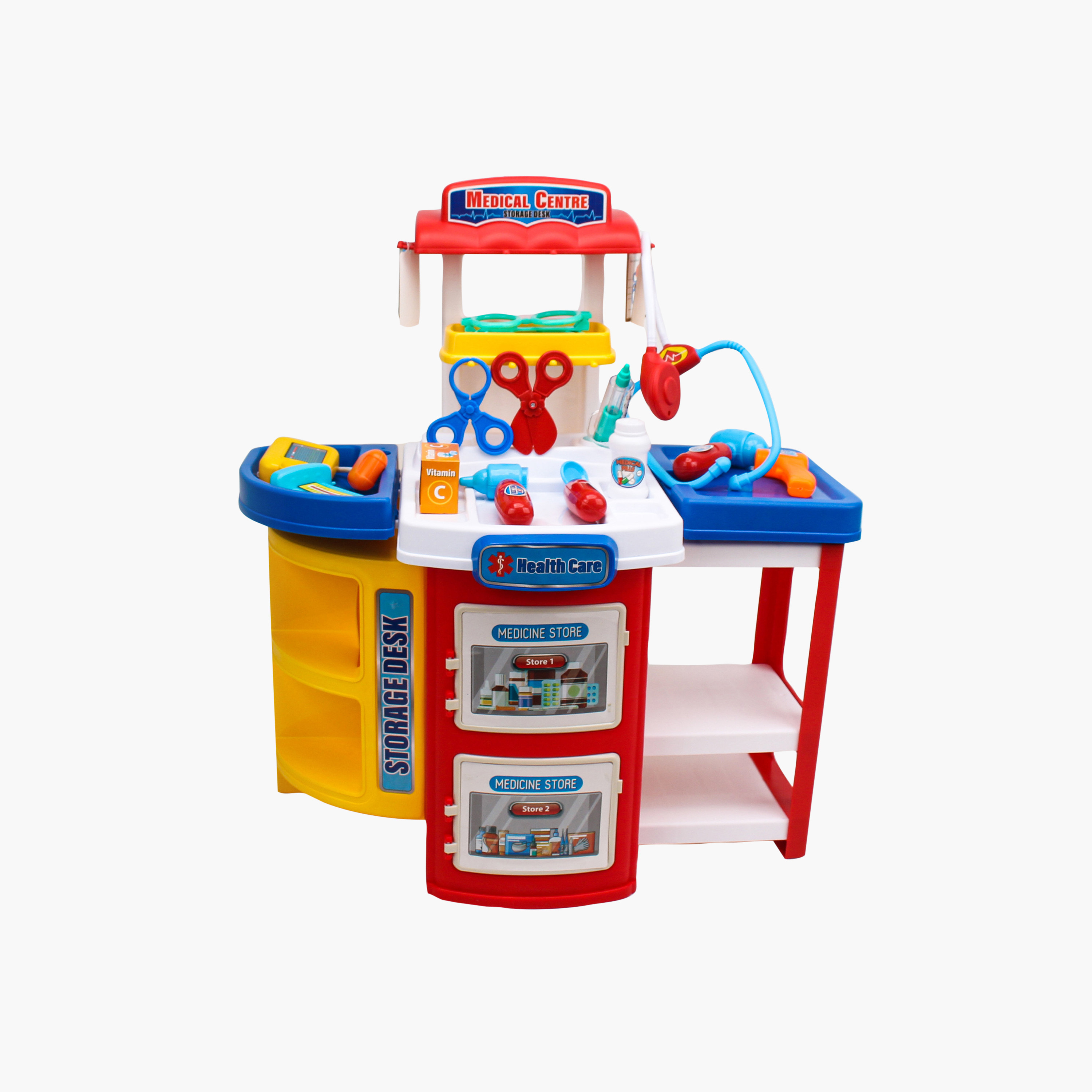 Hauda 2-In-1 Medical Centre Storage Desk-toys-roleplay-doctorsets-image-4
